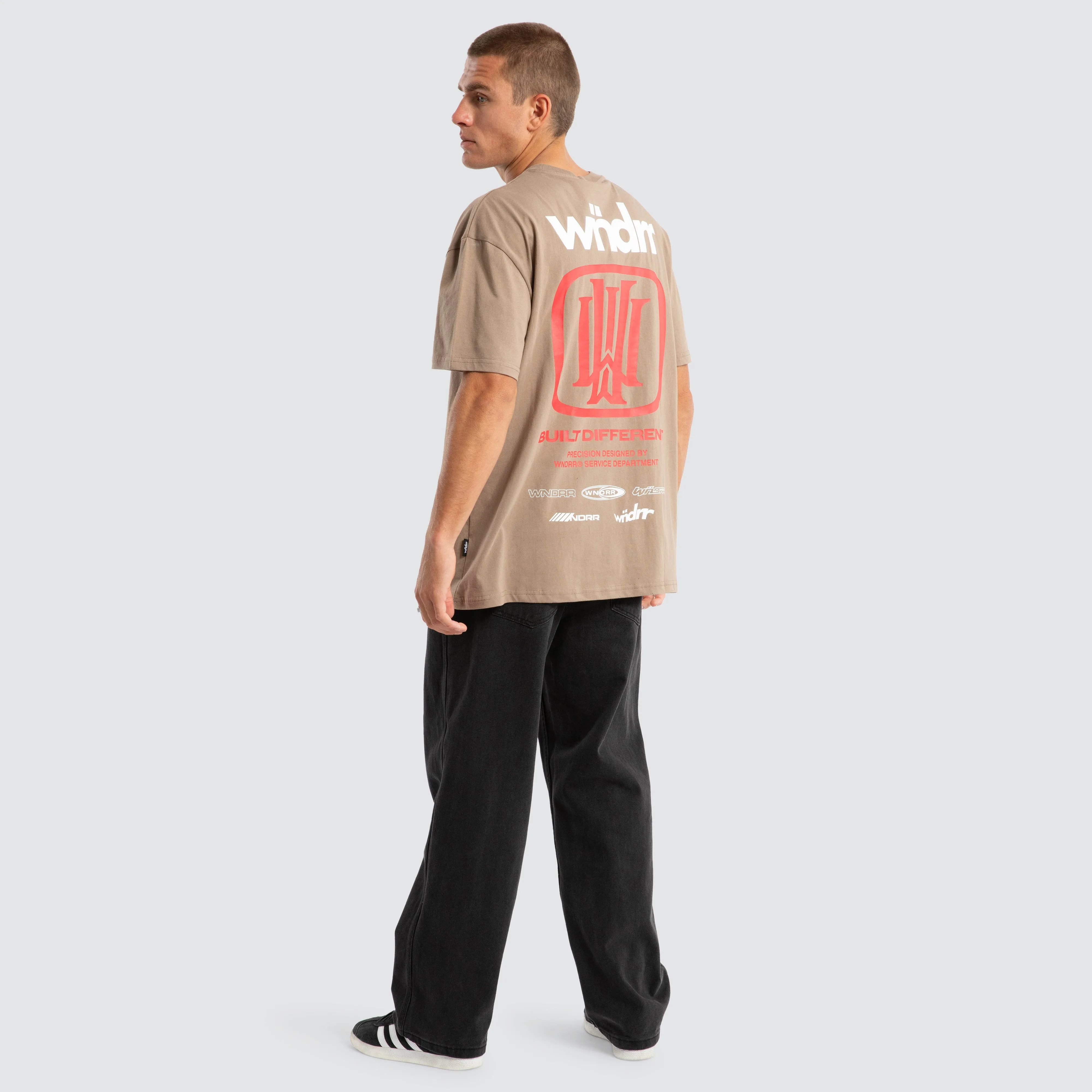 Hondo Box Fit Tee Neutral sold by Neverland product image thumbnail 5