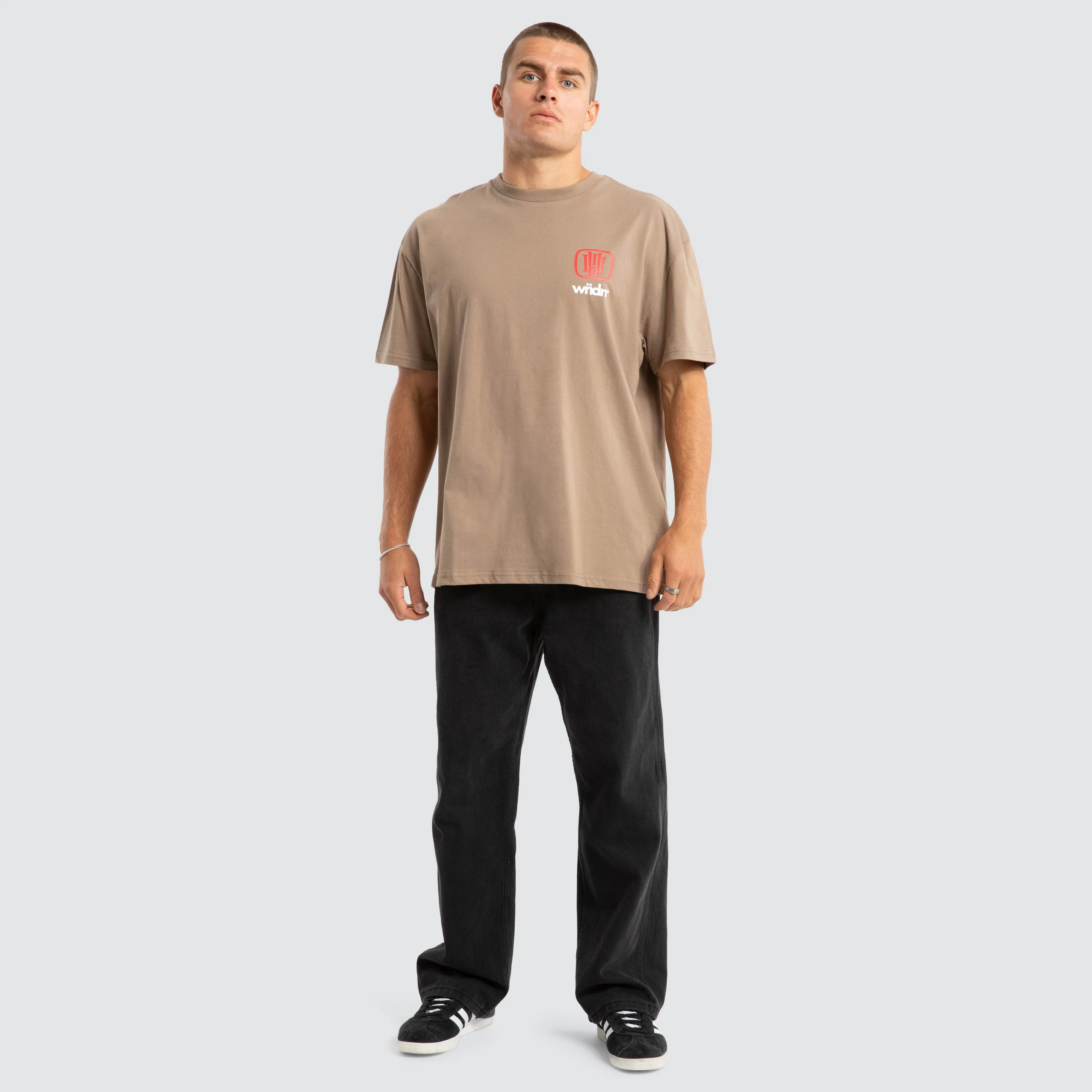 Hondo Box Fit Tee Neutral sold by Neverland product image thumbnail 2