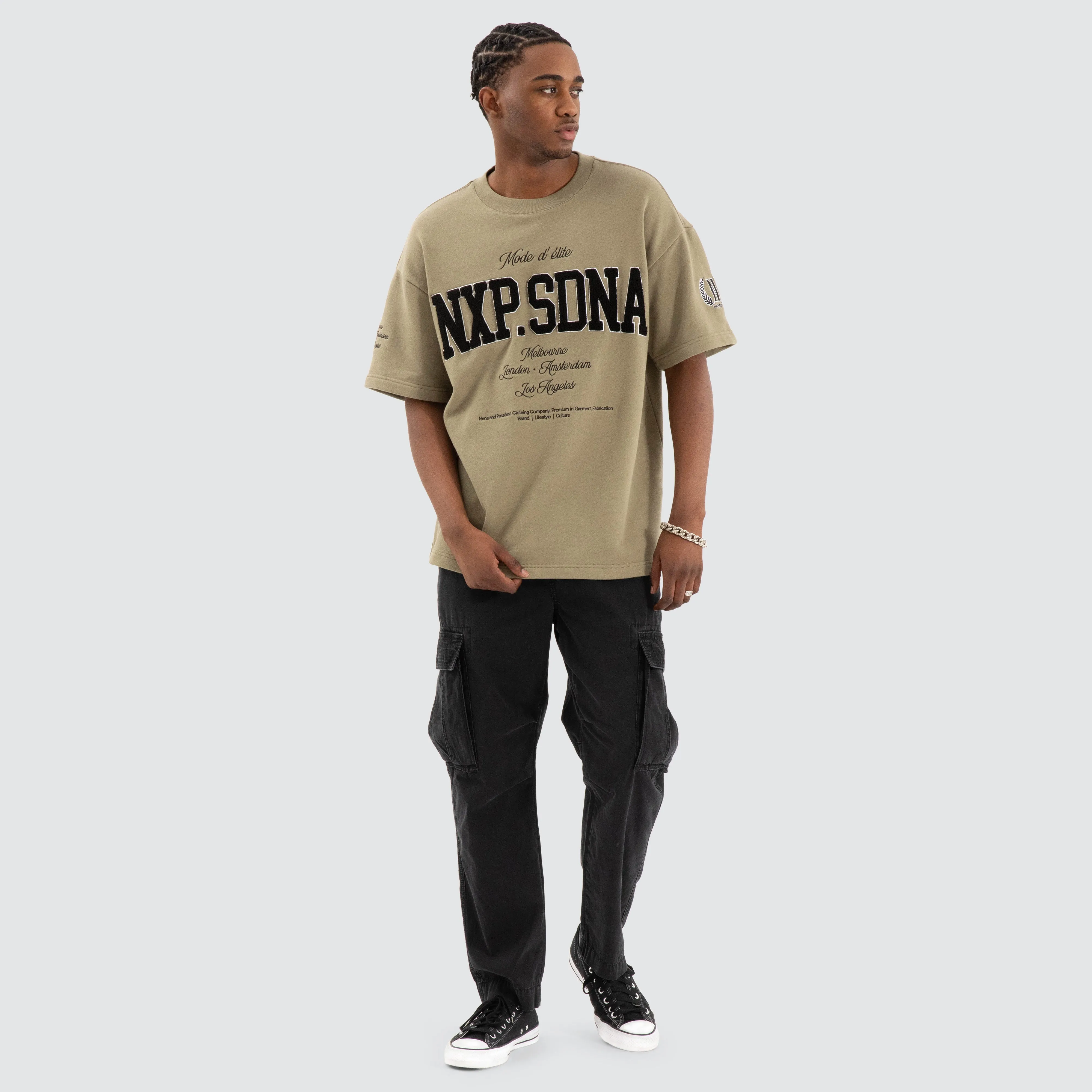 Captain Loopback Raptor Tee Khaki sold by Neverland product image thumbnail 2