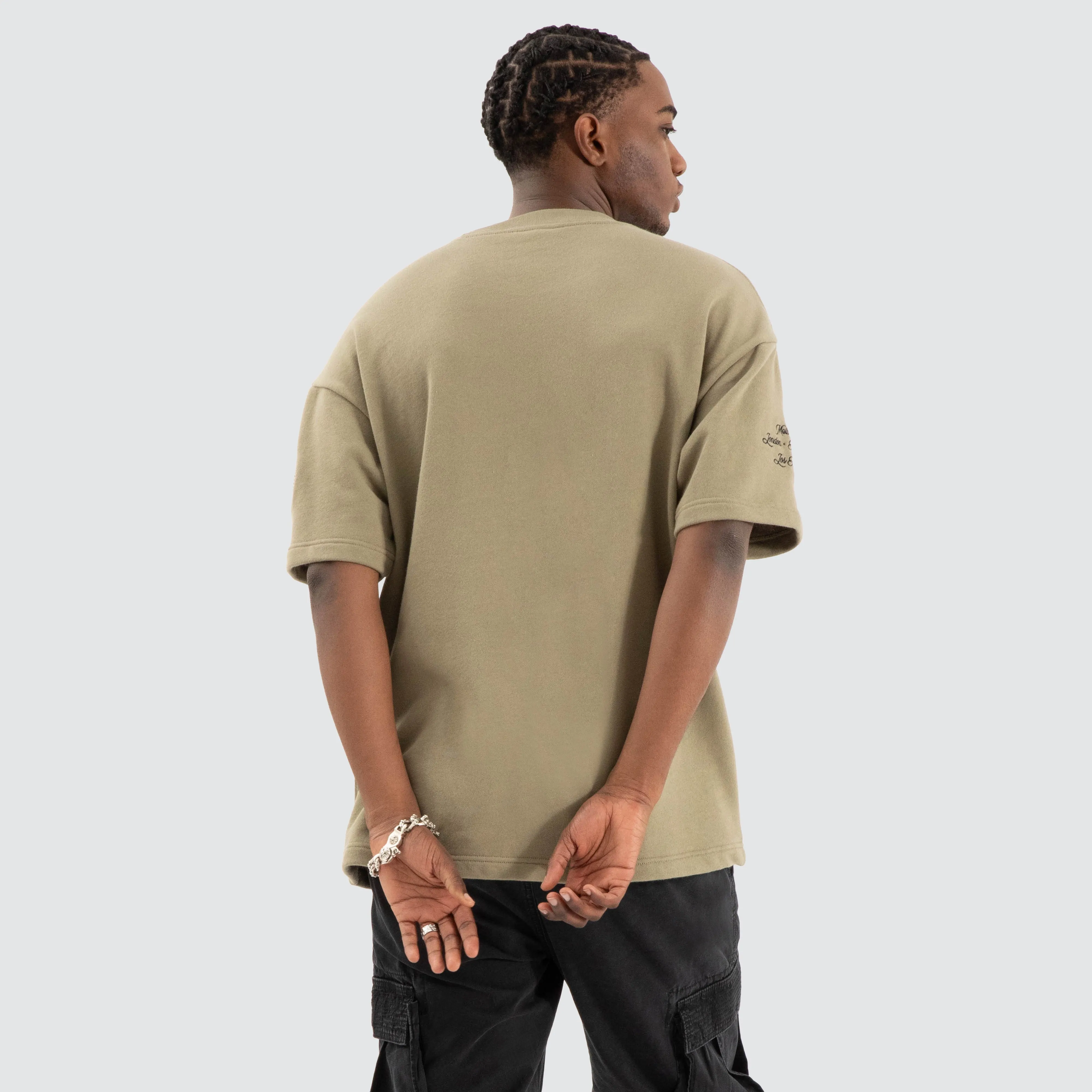 Captain Loopback Raptor Tee Khaki sold by Neverland product image thumbnail 3