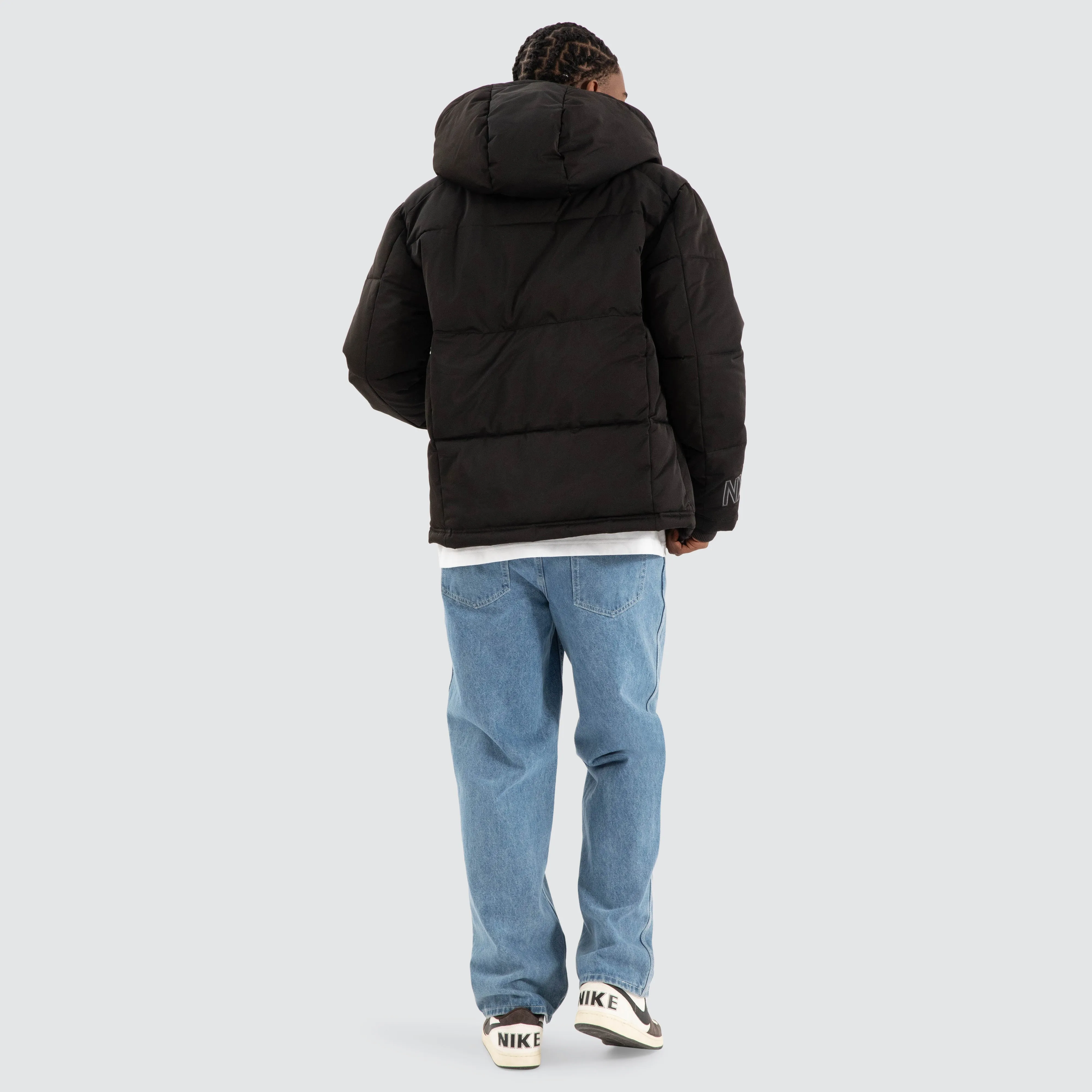 Burden Hooded Puffer Jet Black sold by Neverland product image thumbnail 4