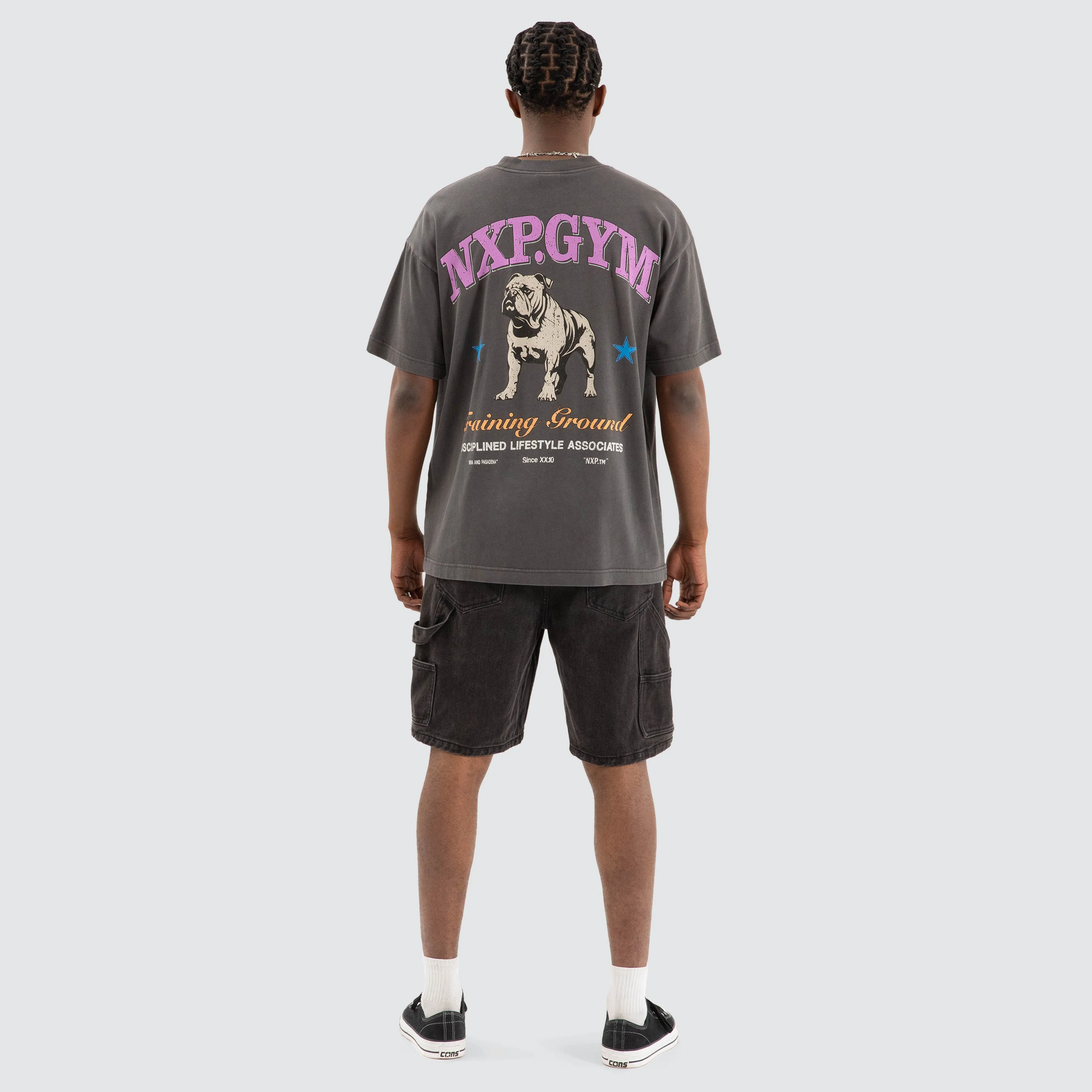 Parole Raptor Tee Pigment Asphalt Grey sold by Neverland product image thumbnail 3