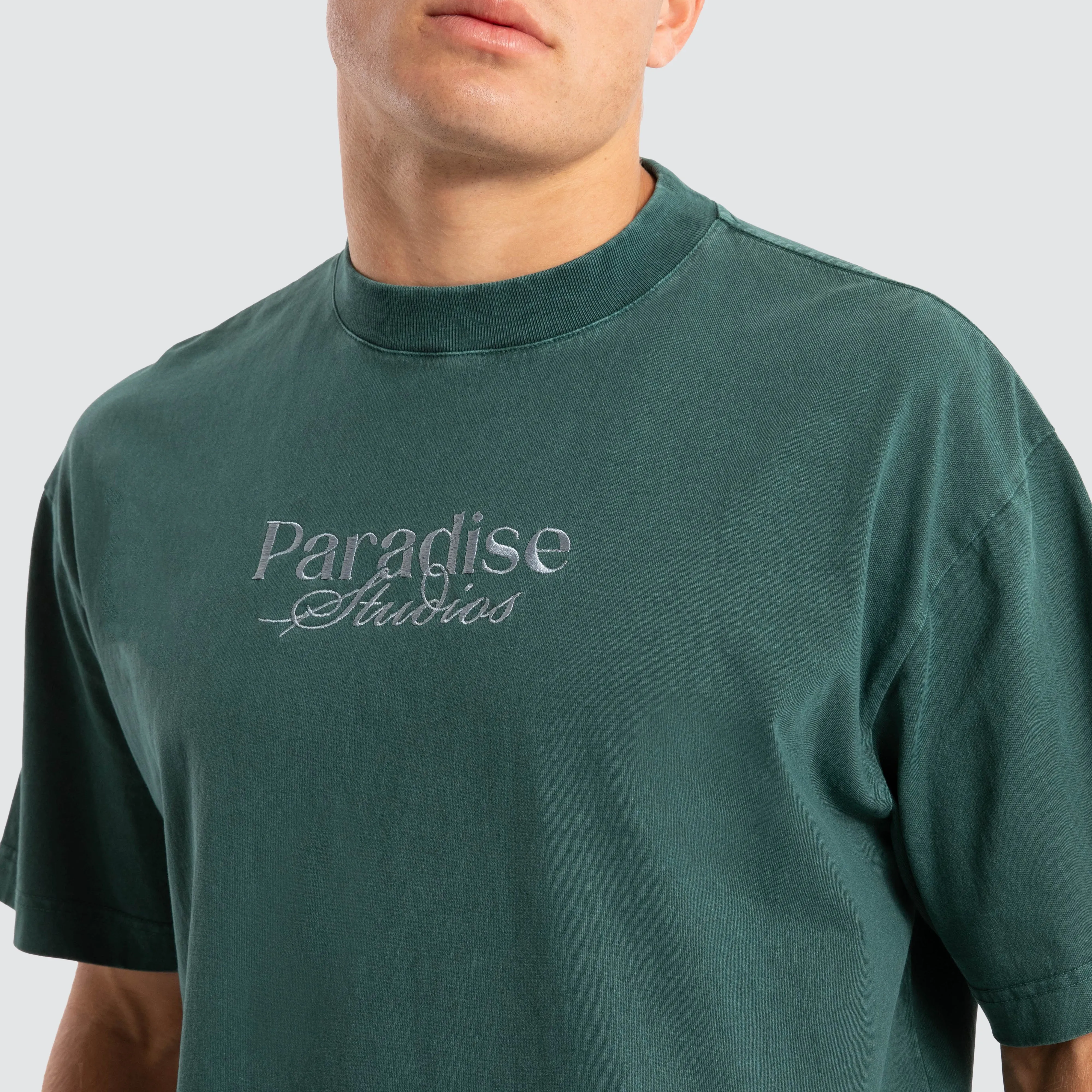 Merch Street Tee Pigment Bull Pine sold by Neverland product image thumbnail 3