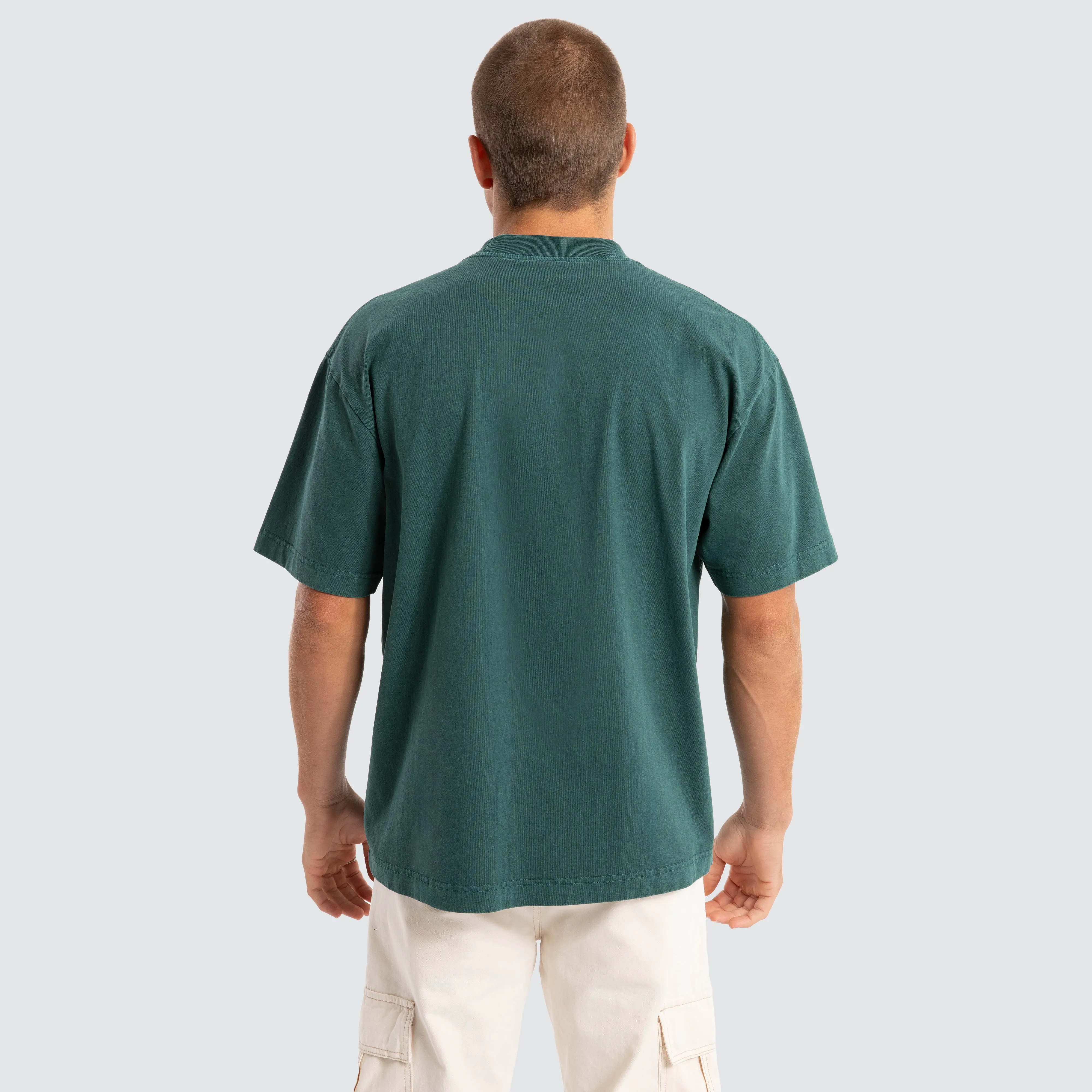Merch Street Tee Pigment Bull Pine sold by Neverland product image thumbnail 4