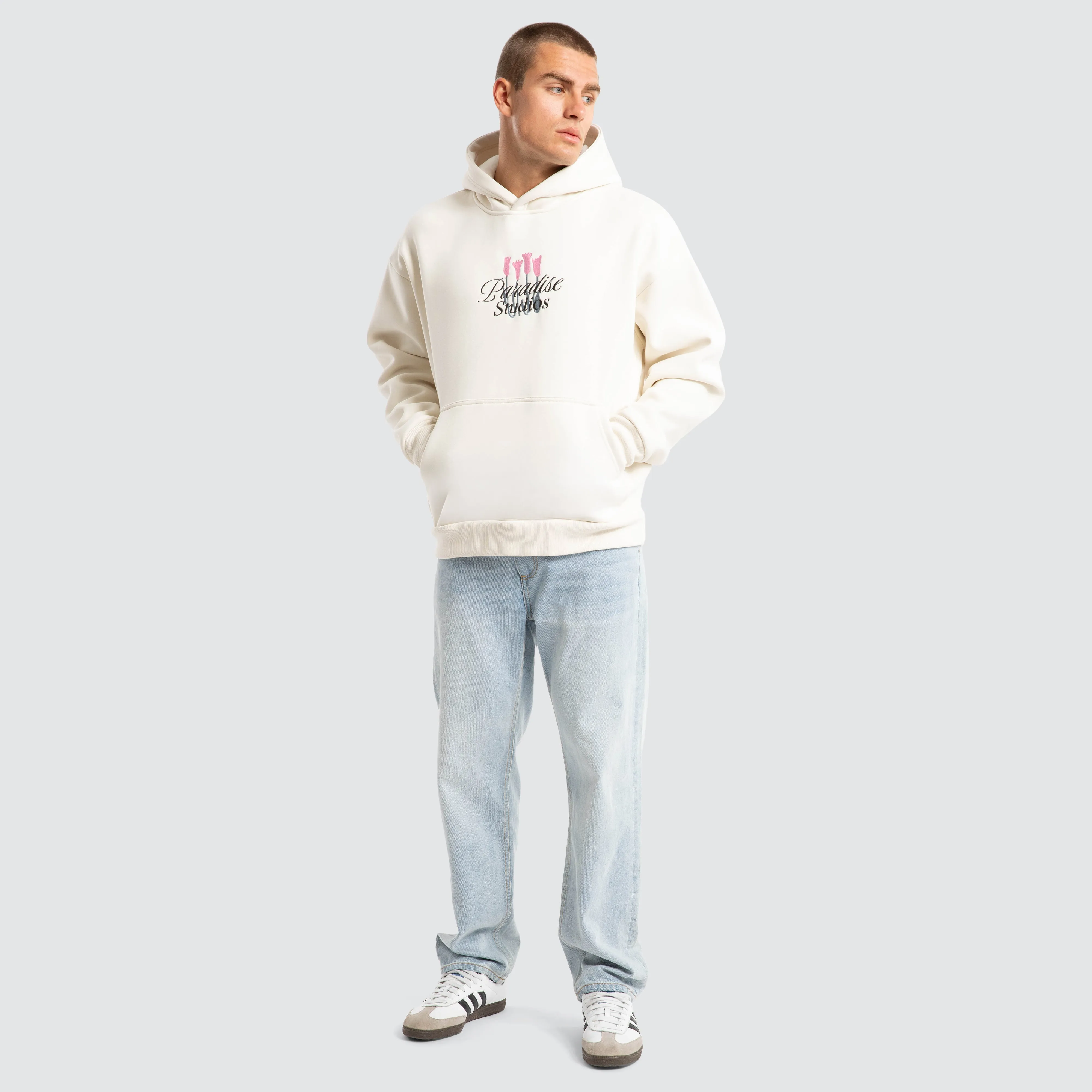 Tulip Oversized Hoodie Tofu sold by Neverland product image thumbnail 2