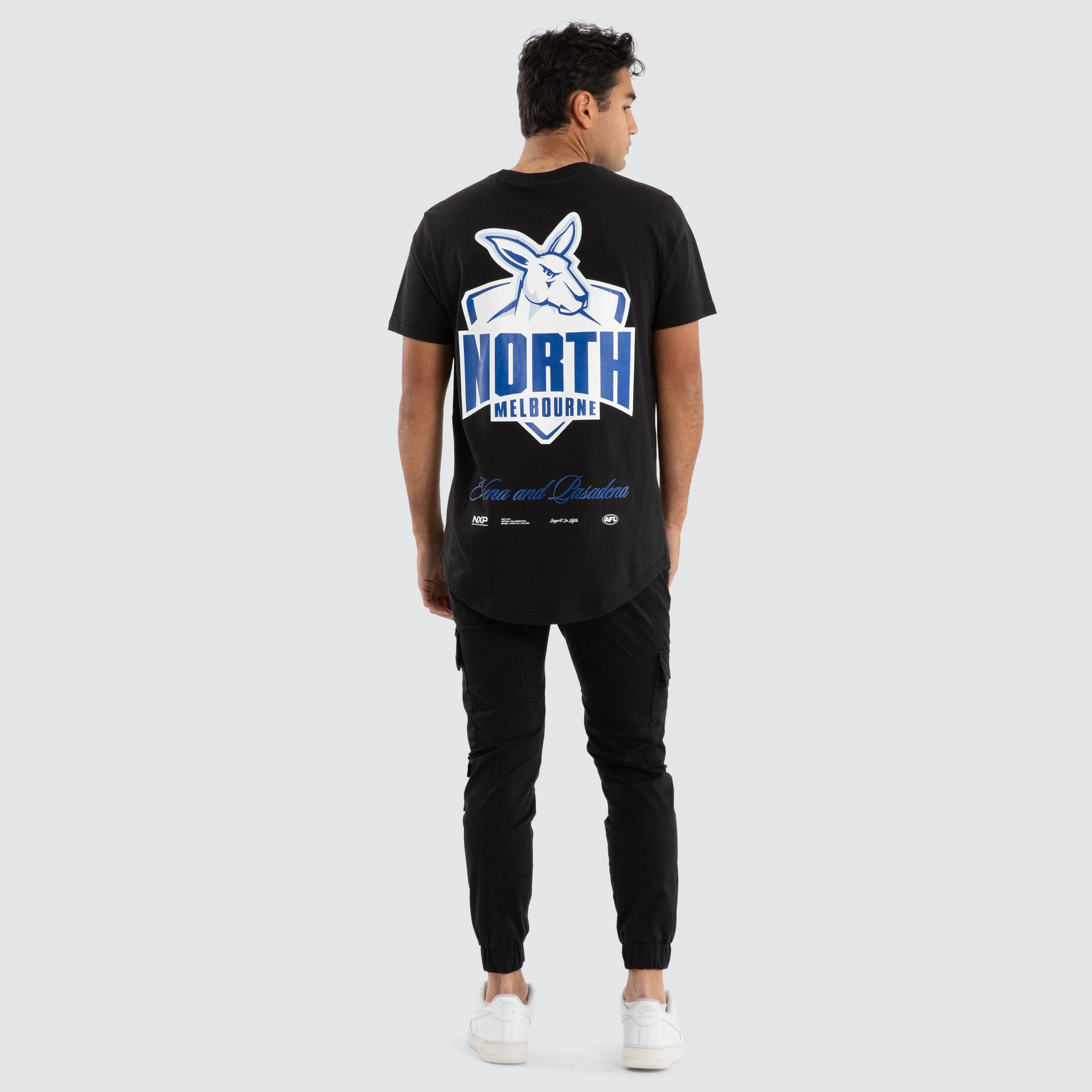 North Melbourne Kangaroos AFL Prime Tee Jet Black sold by Neverland product image thumbnail 5