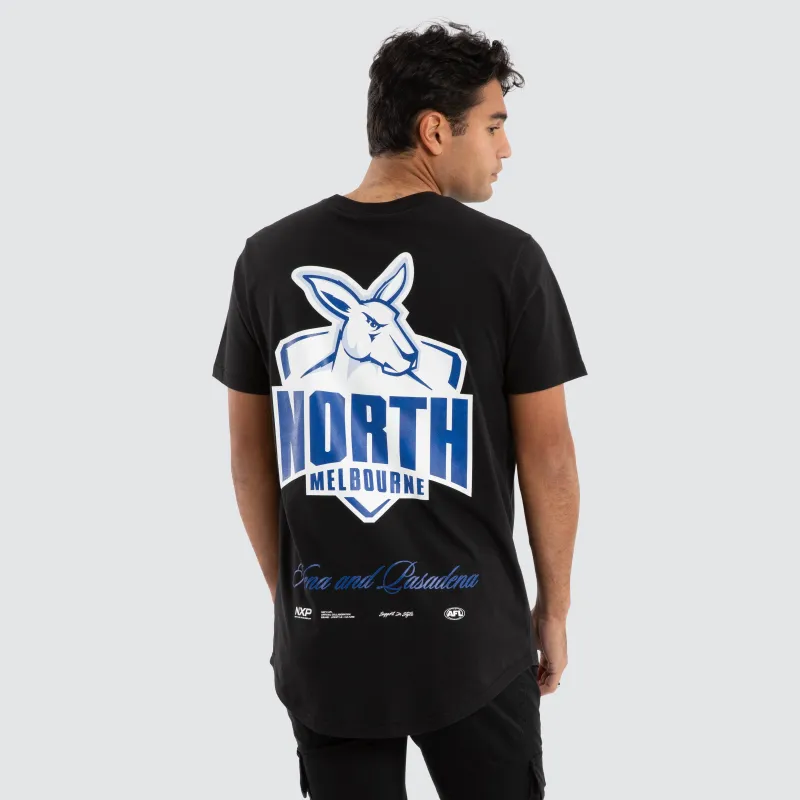 North Melbourne Kangaroos AFL Prime Tee Jet Black sold by Neverland