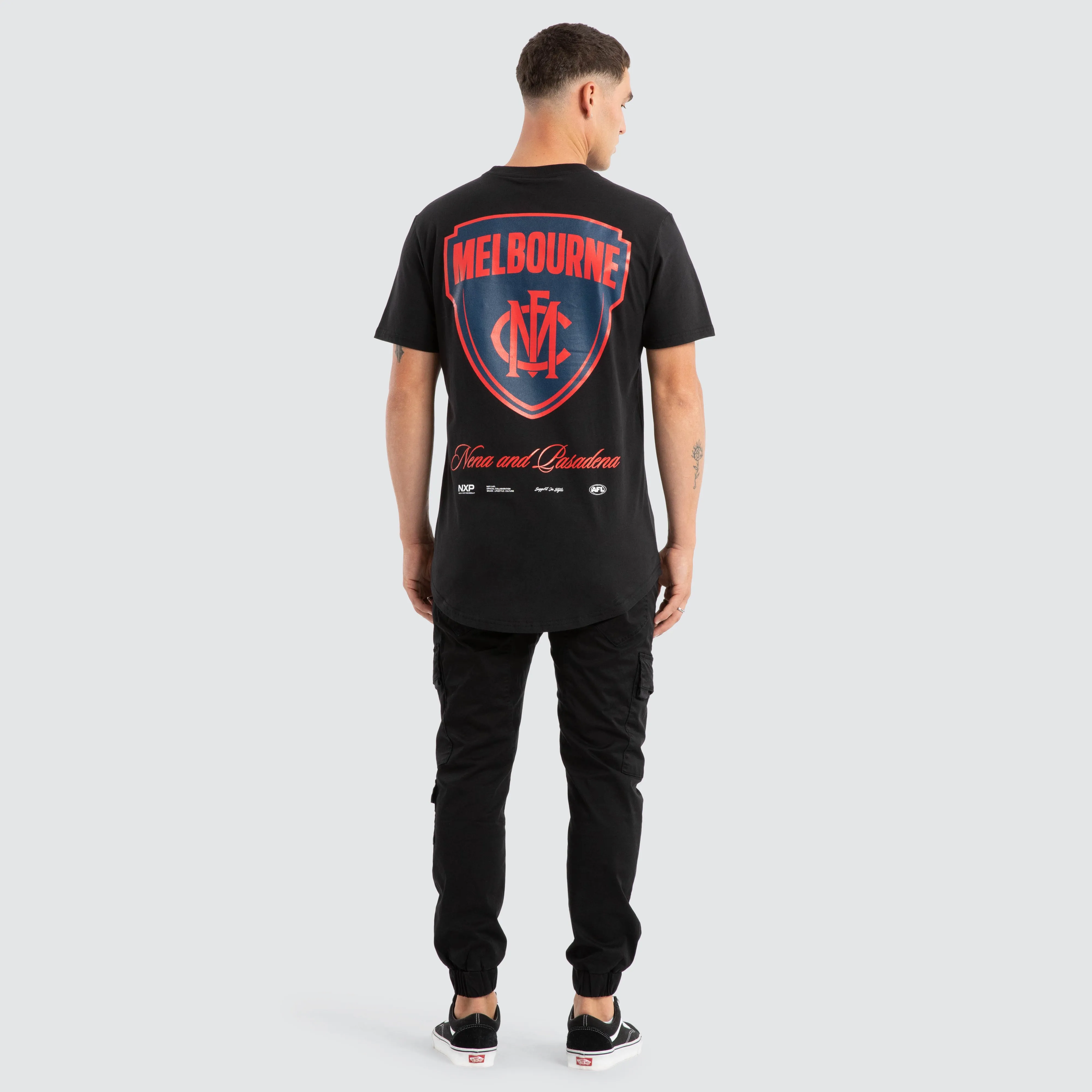 Melbourne Demons AFL Prime Tee Jet Black sold by Neverland product image thumbnail 5