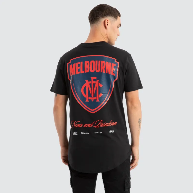 Melbourne Demons AFL Prime Tee Jet Black sold by Neverland