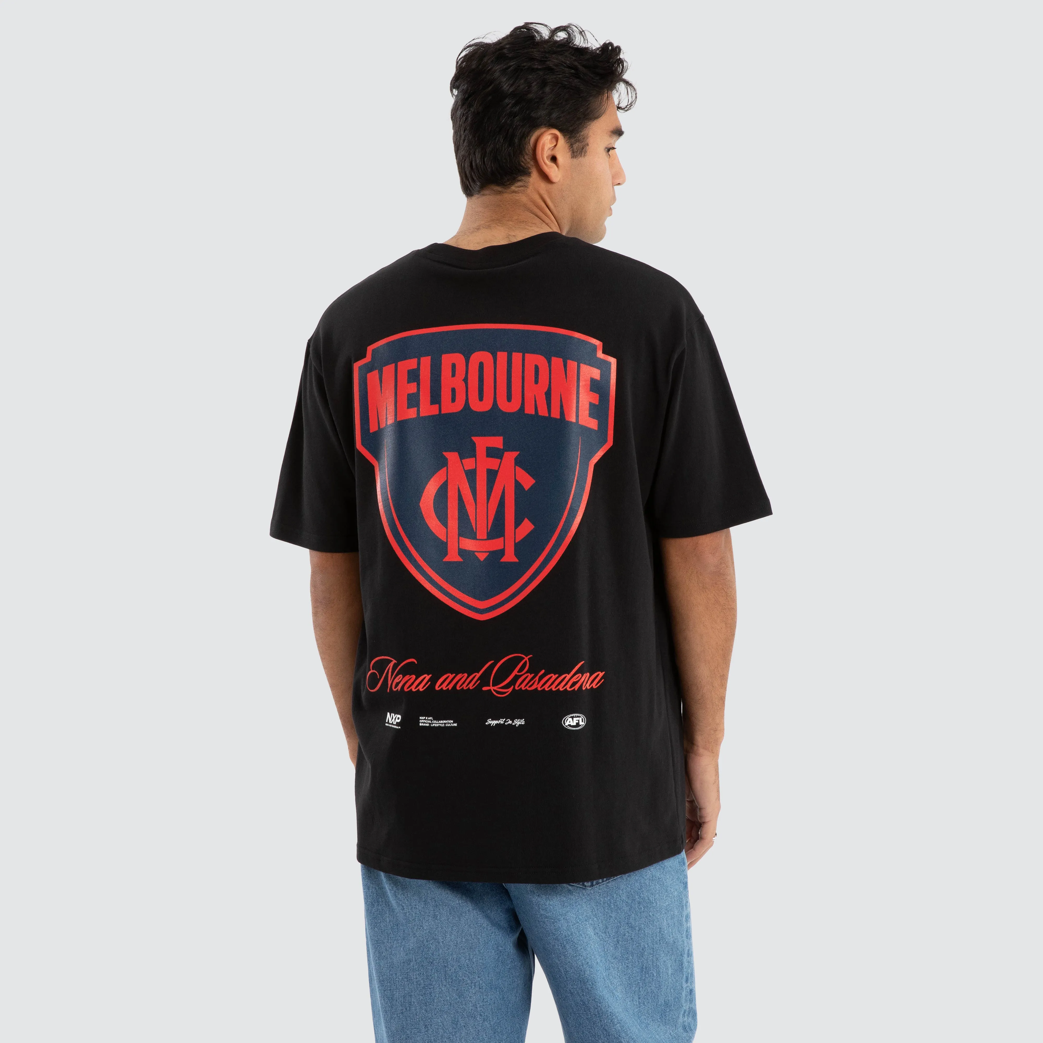 Melbourne Demons AFL Season Tee Jet Black sold by Neverland