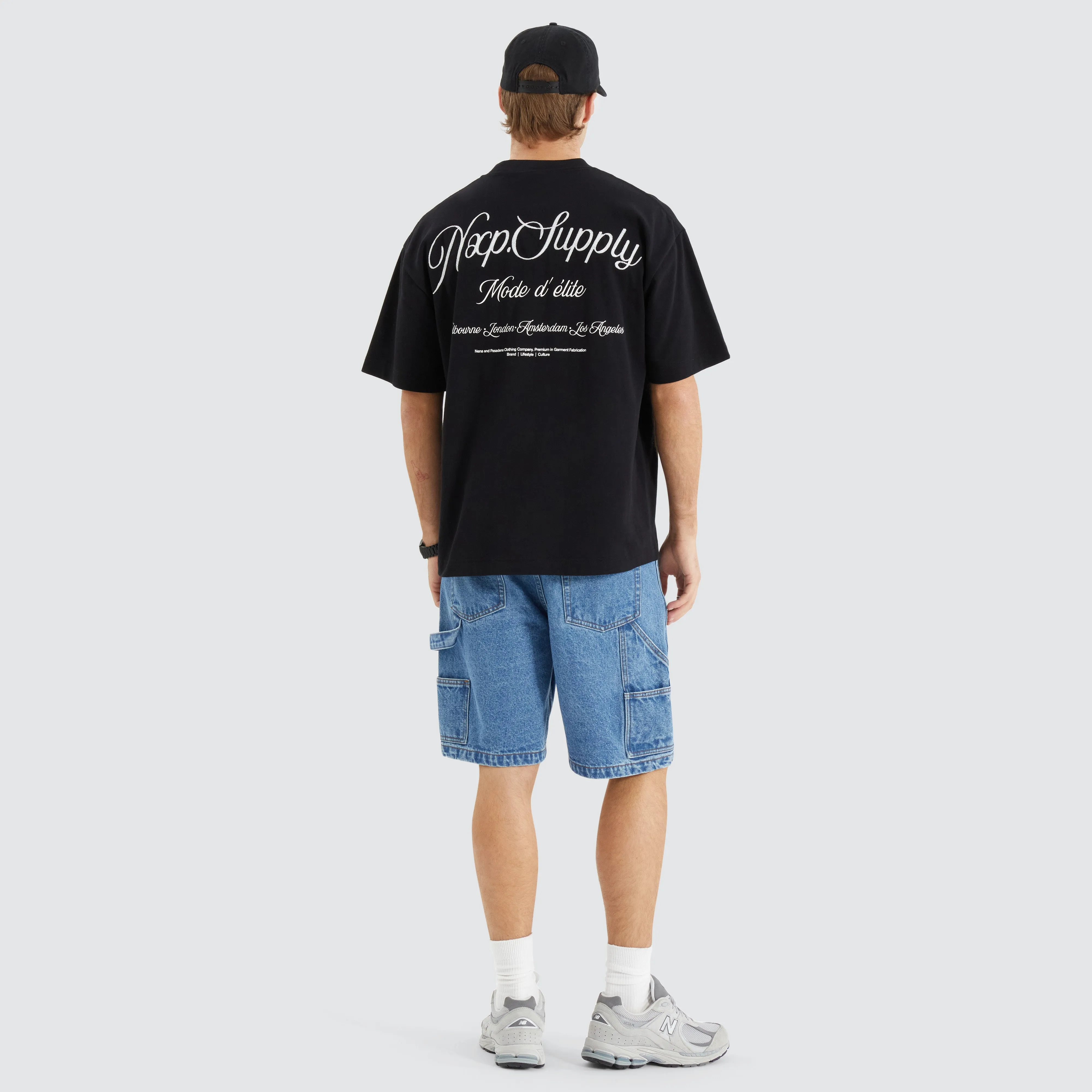 Index Heavy Street Tee Jet Black sold by Neverland product image thumbnail 5