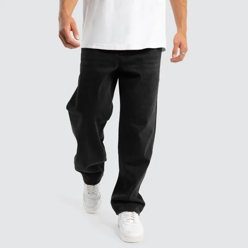 Drive Athletic Baggy Jean Black sold by Neverland