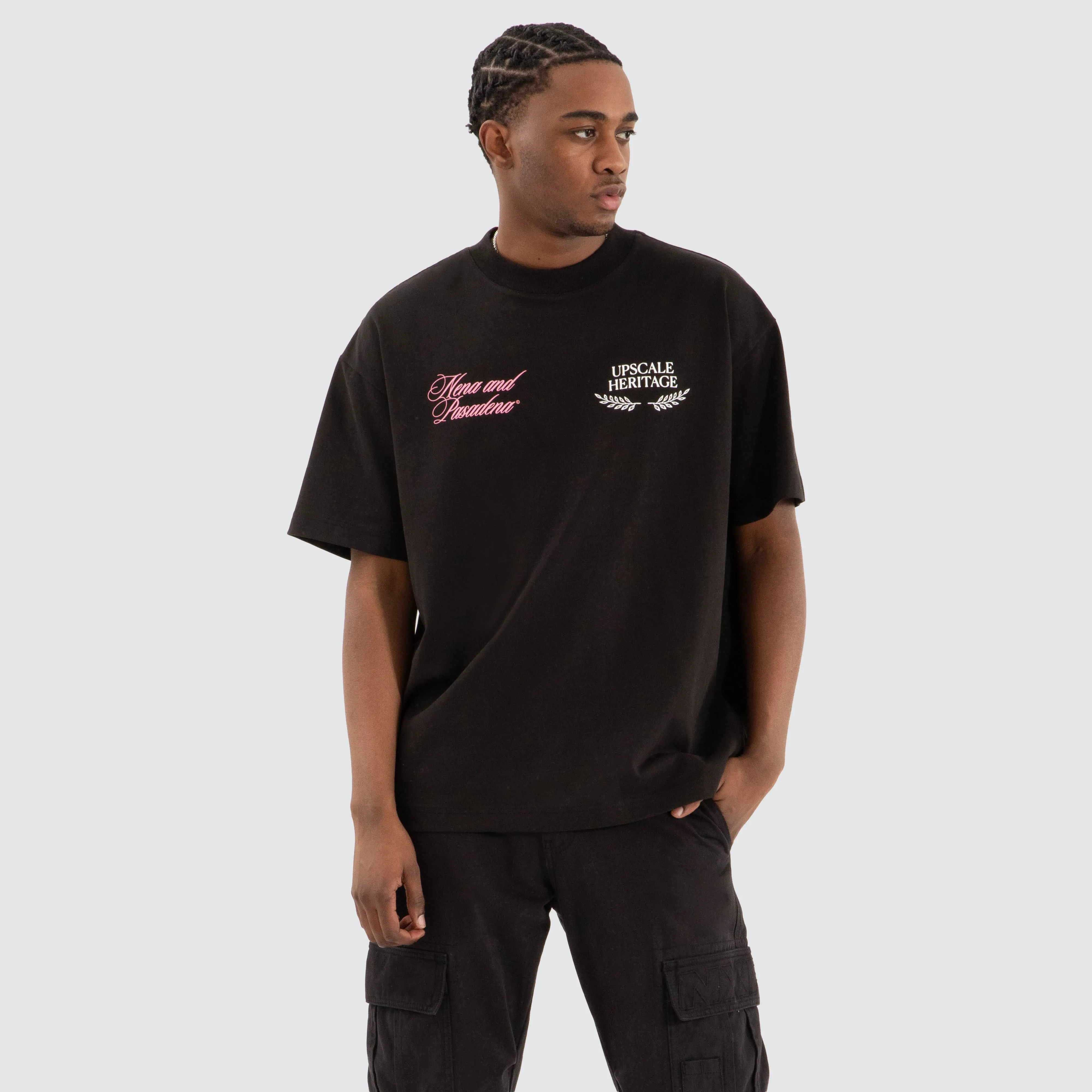 Gentlemen Raptor Tee Jet black sold by Neverland product image thumbnail 3