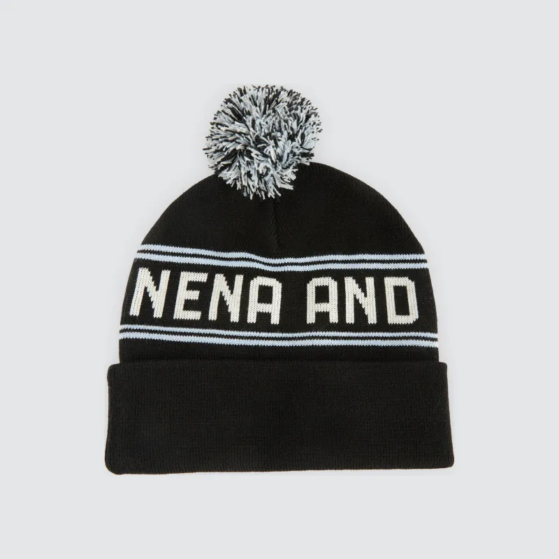 Alpha Beanie Jet black sold by Neverland