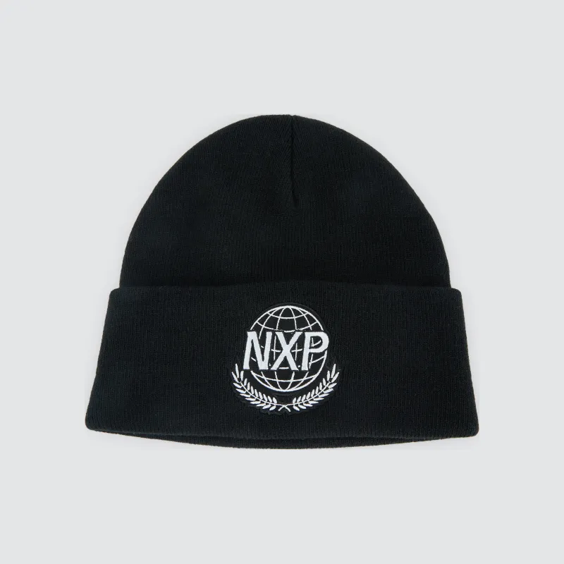 Master Beanie Jet black sold by Neverland