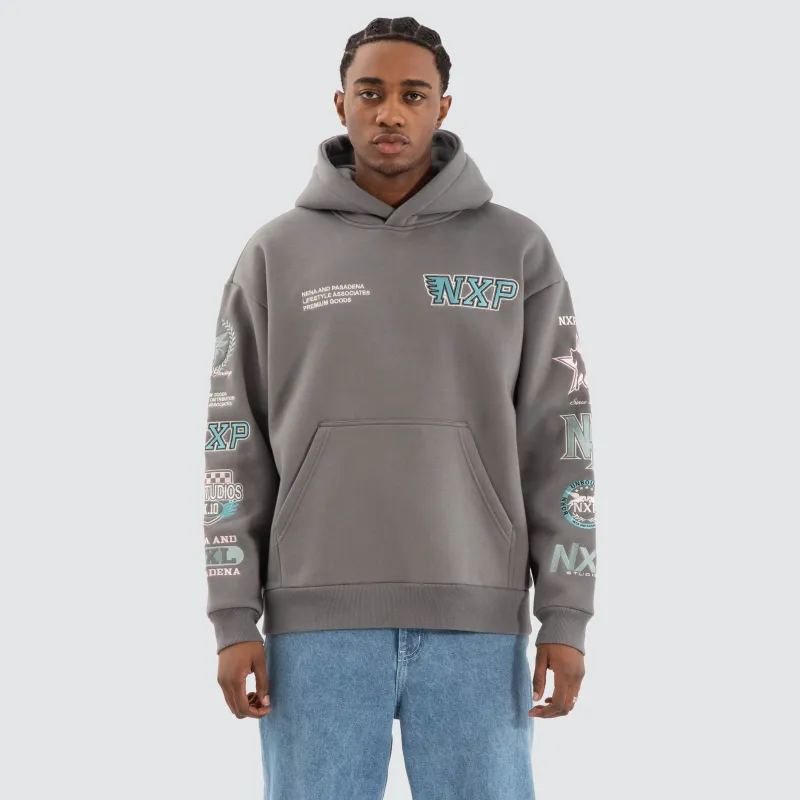 Main Relaxed Hoodie Charcoal sold by Neverland