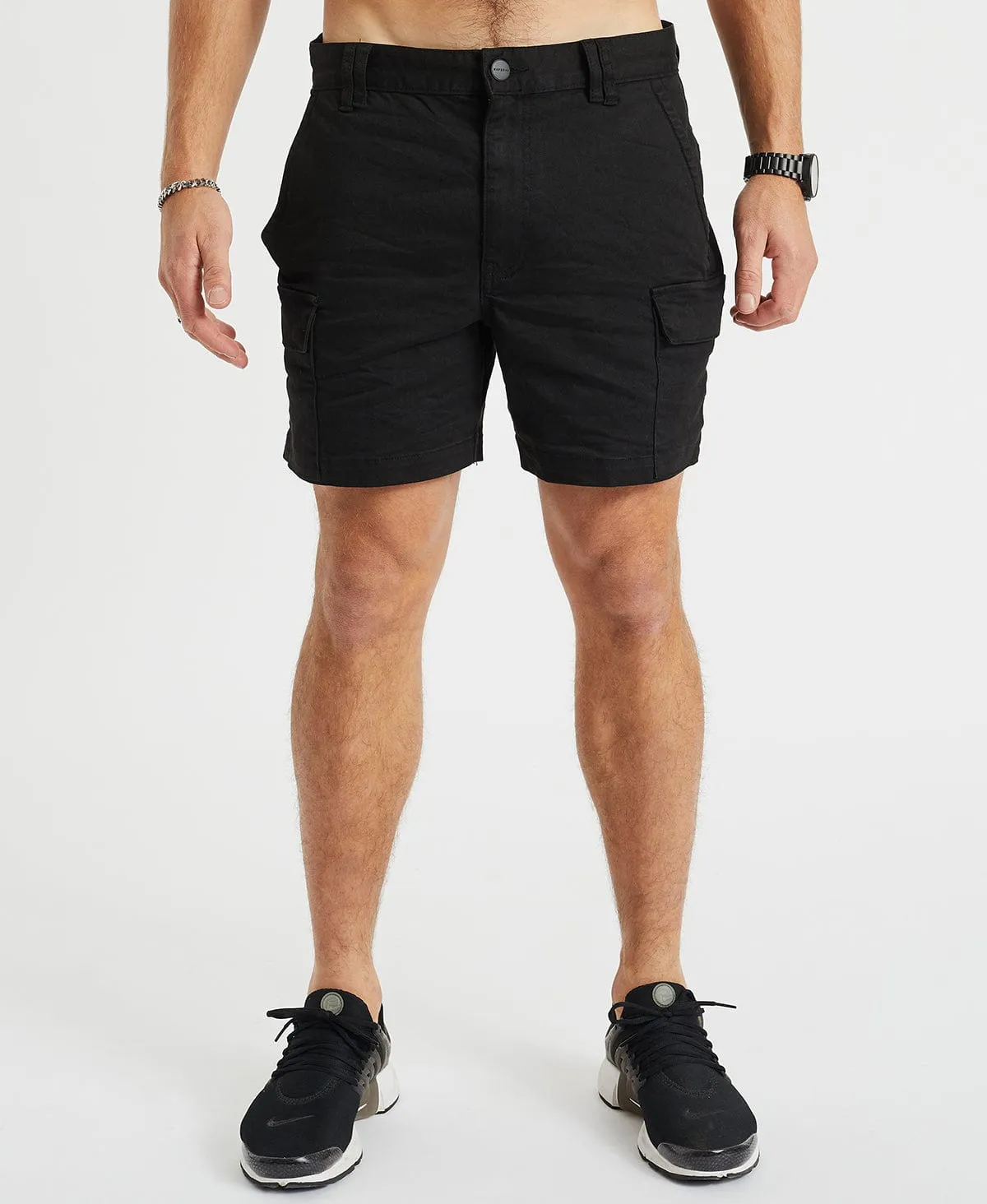 Rampage Cargo Shorts Jet Black sold by Neverland product image thumbnail 2