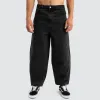 Barrel Leg Denim Jean Black sold by Neverland
