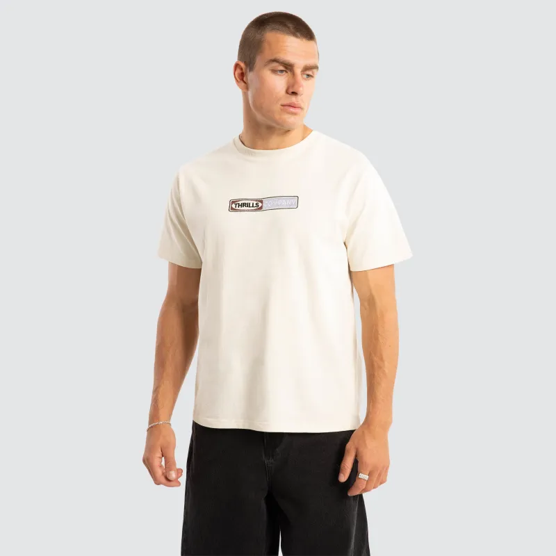 Locked In Merch Fit Tee White sold by Neverland