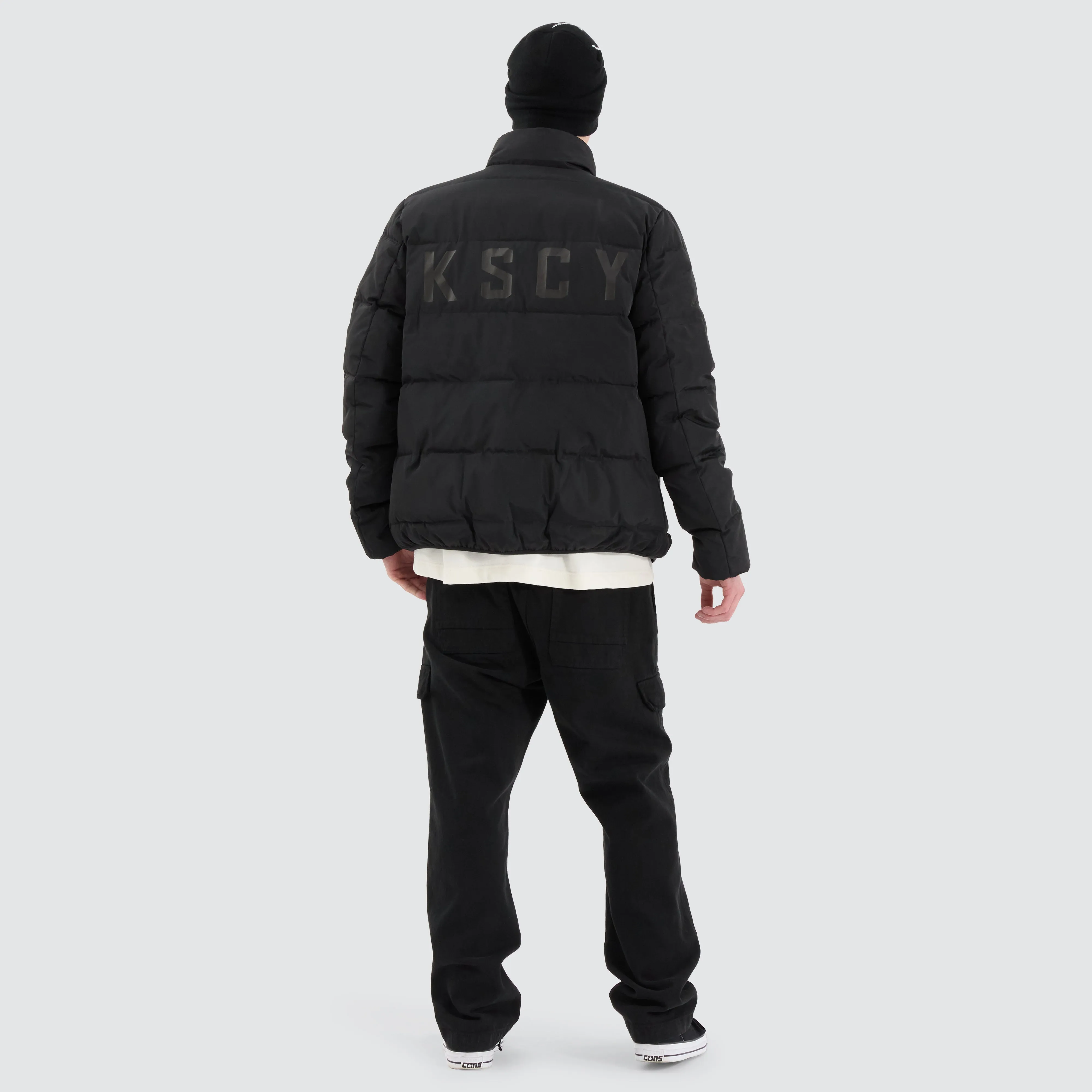 Solitary Puffer Jacket Jet Black sold by Neverland product image thumbnail 2