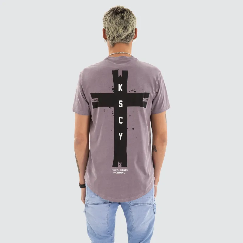 Decay Dual Curved Tee Pigment Grey Ridge sold by Neverland