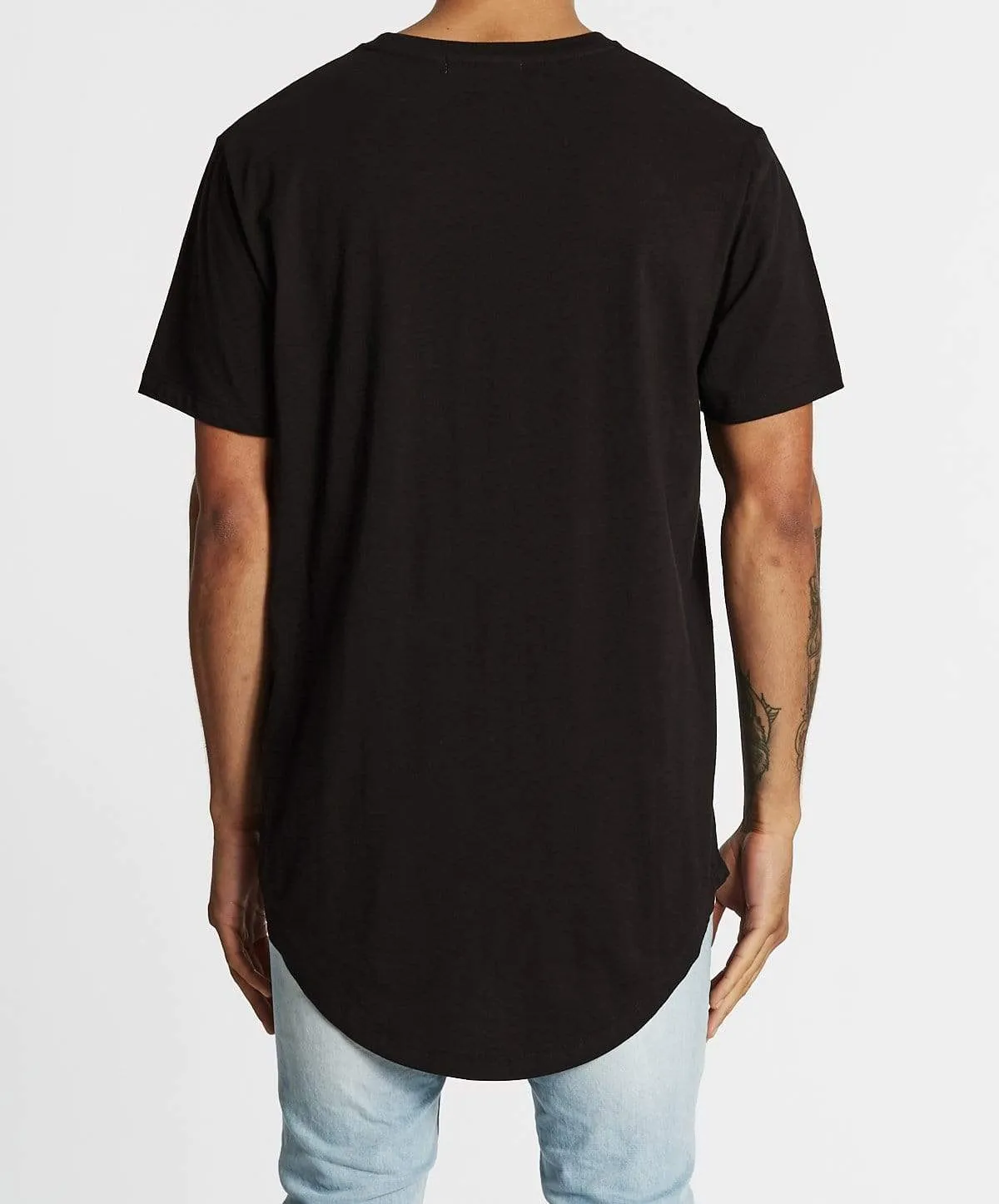 Heavens Above Dual Scoop T-Shirt Jet Black sold by Neverland product image thumbnail 2