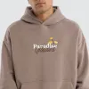 California Oversized Hoodie Brown sold by Neverland