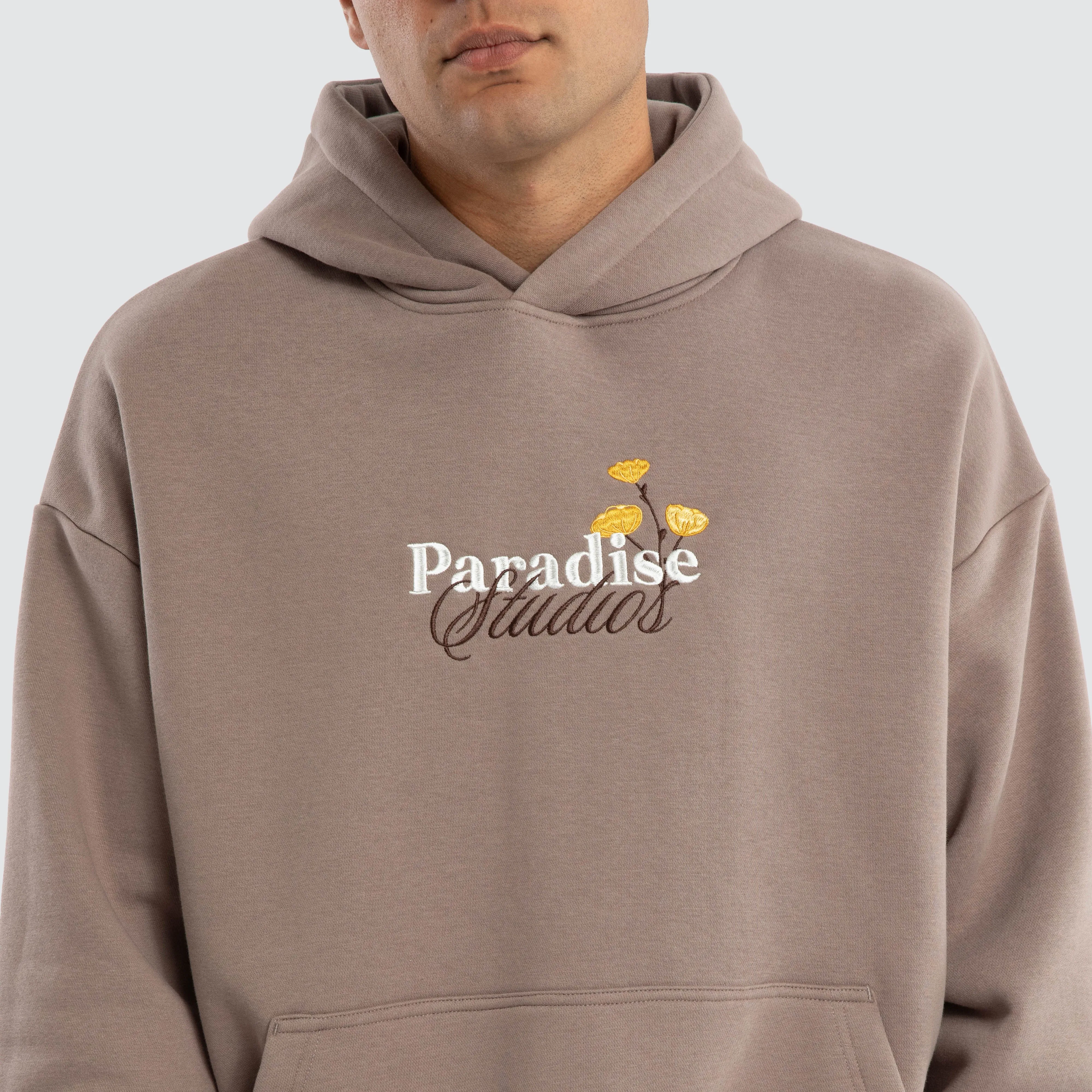 California Oversized Hoodie Brown sold by Neverland product image thumbnail 5