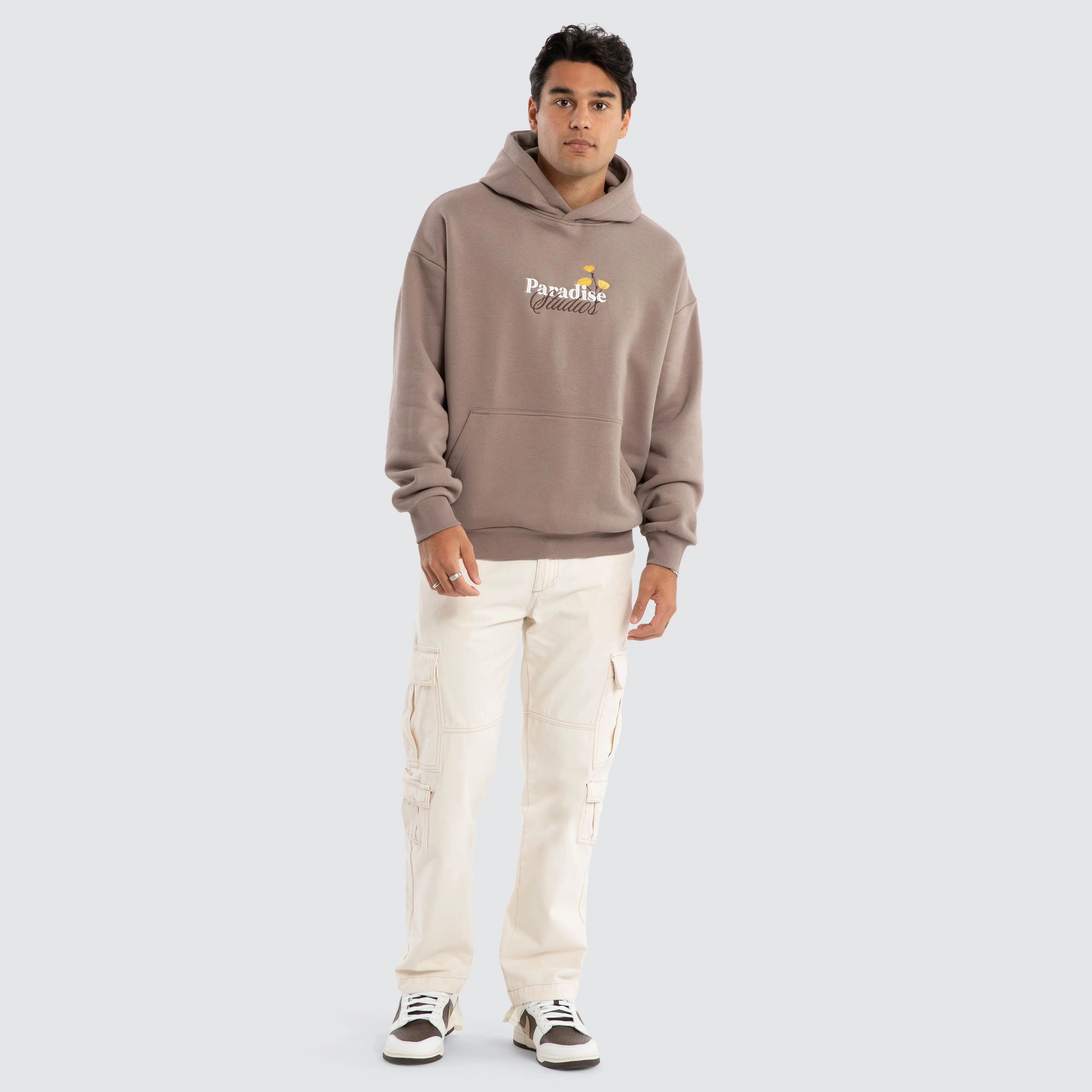 California Oversized Hoodie Brown sold by Neverland product image thumbnail 2