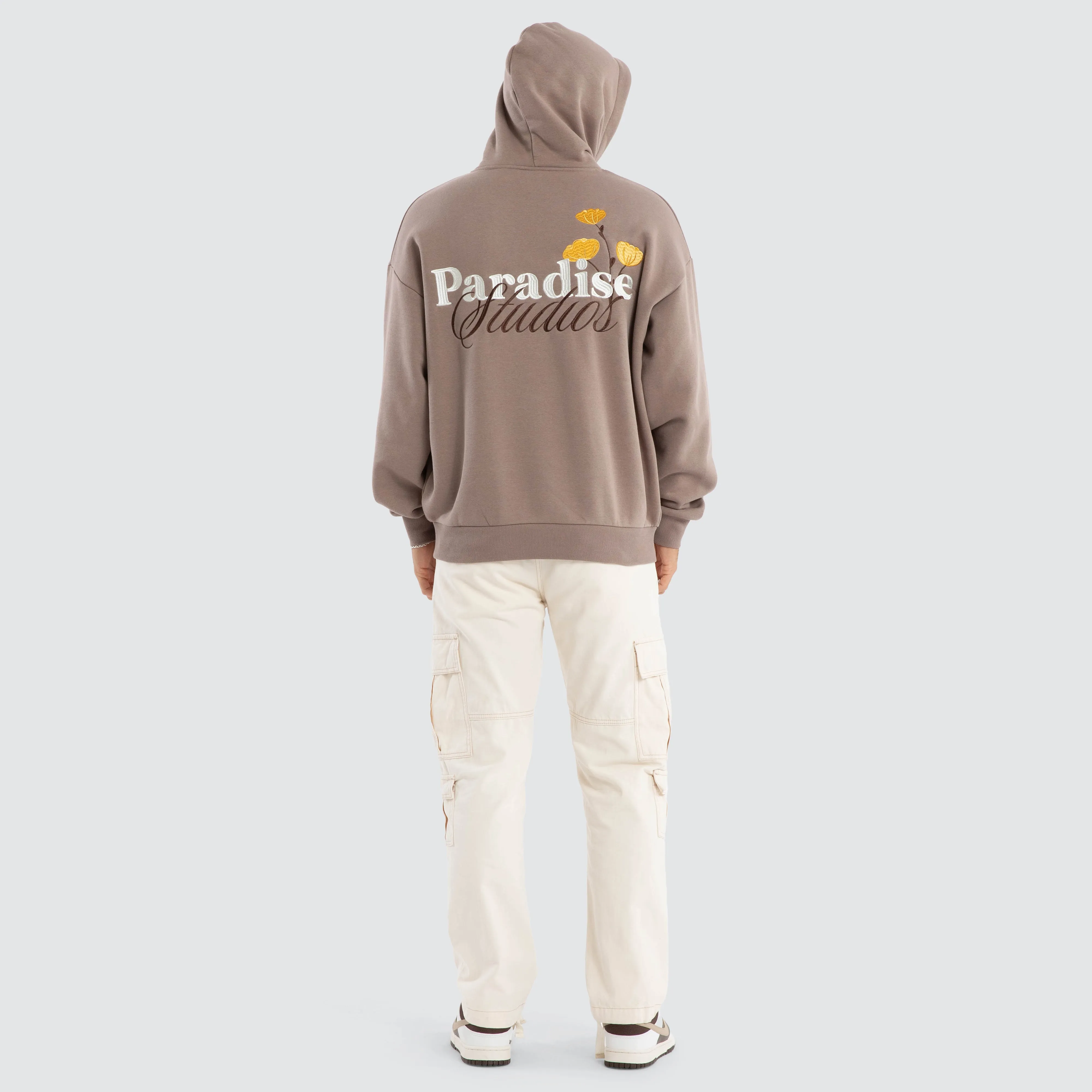 California Oversized Hoodie Brown sold by Neverland product image thumbnail 4