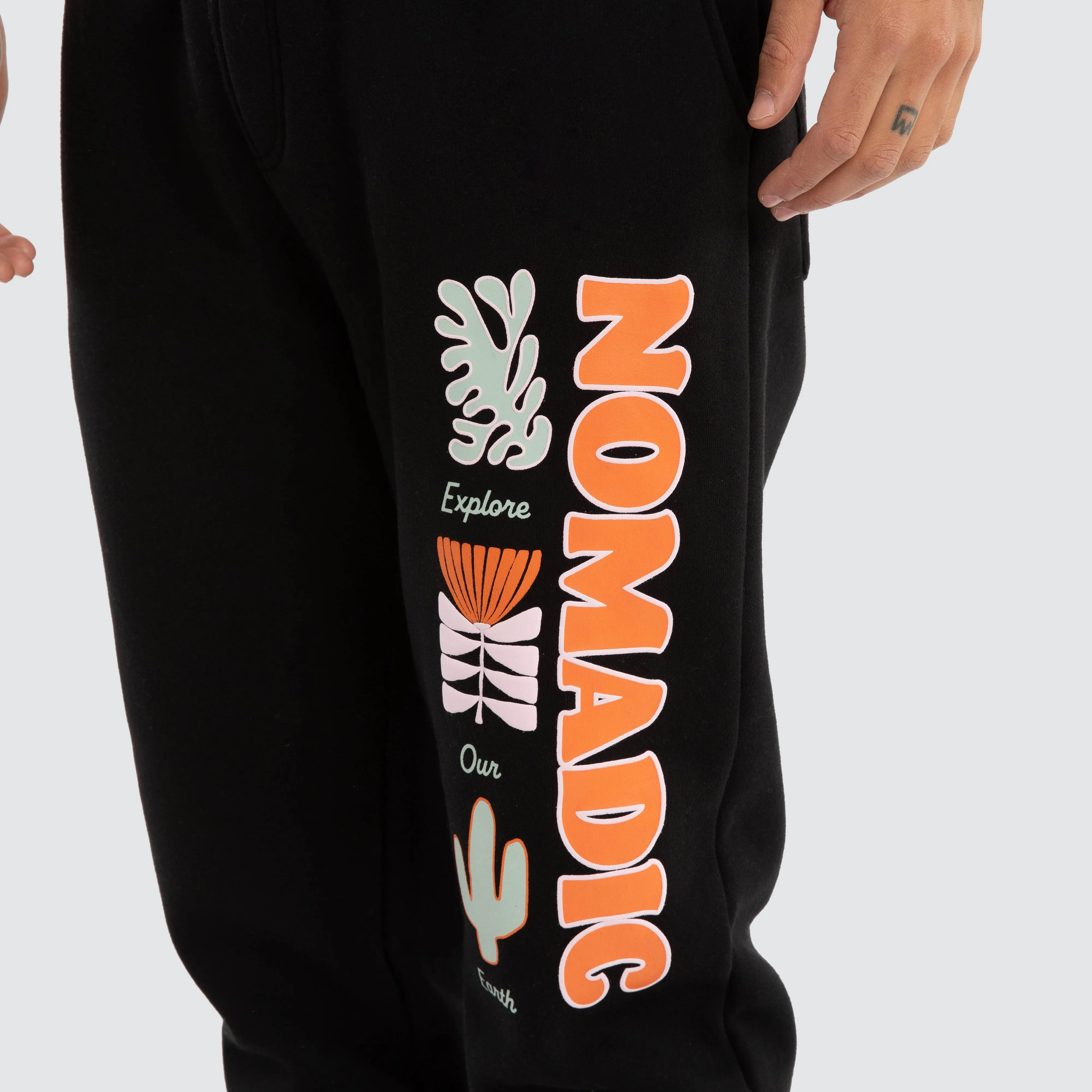 Trial Tracksuit Pant Jet Black sold by Neverland product image thumbnail 3