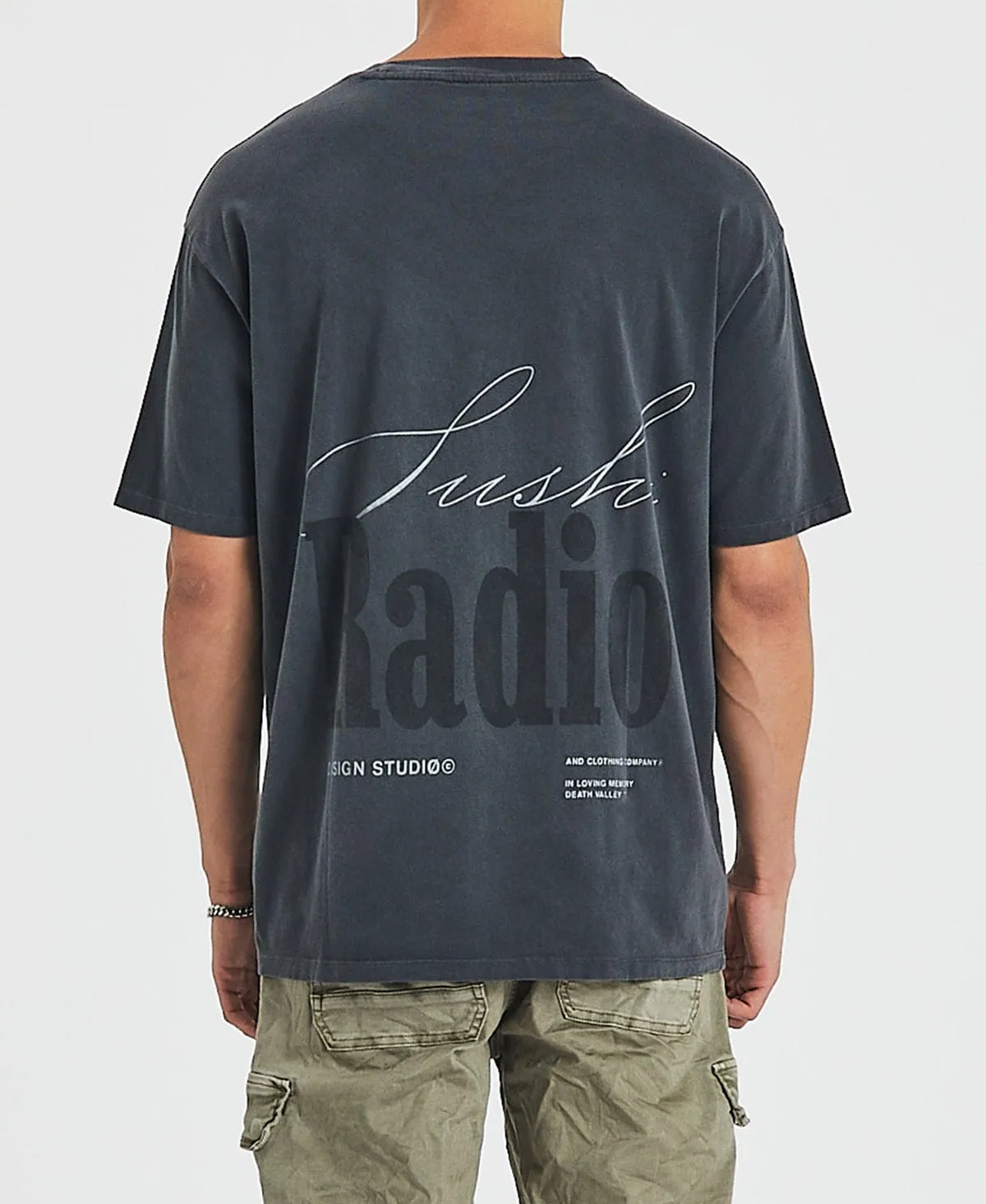 Metamorphic Box Fit T-Shirt Pigment Asphalt Grey sold by Neverland product image thumbnail 4