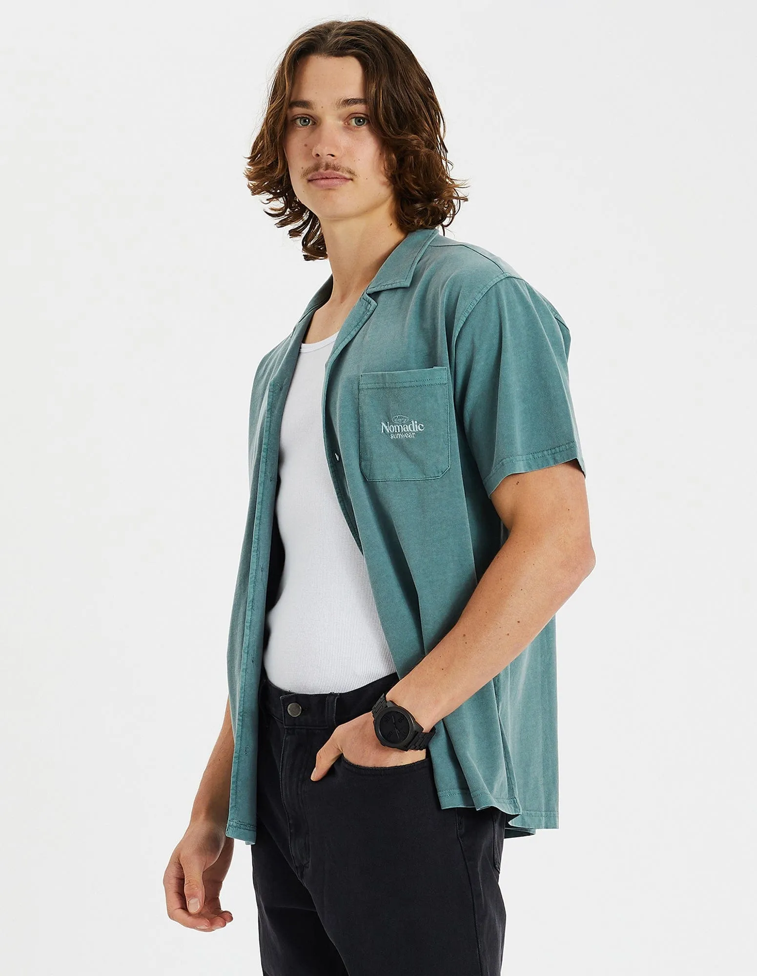 Infamous Shirt Pigment Stormy Sea sold by Neverland