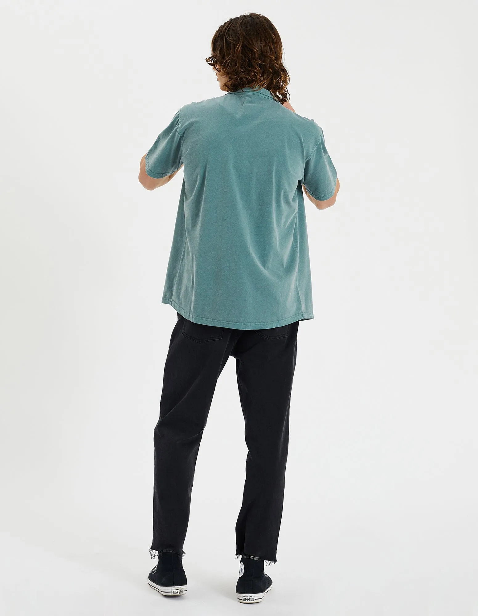 Infamous Shirt Pigment Stormy Sea sold by Neverland product image thumbnail 5