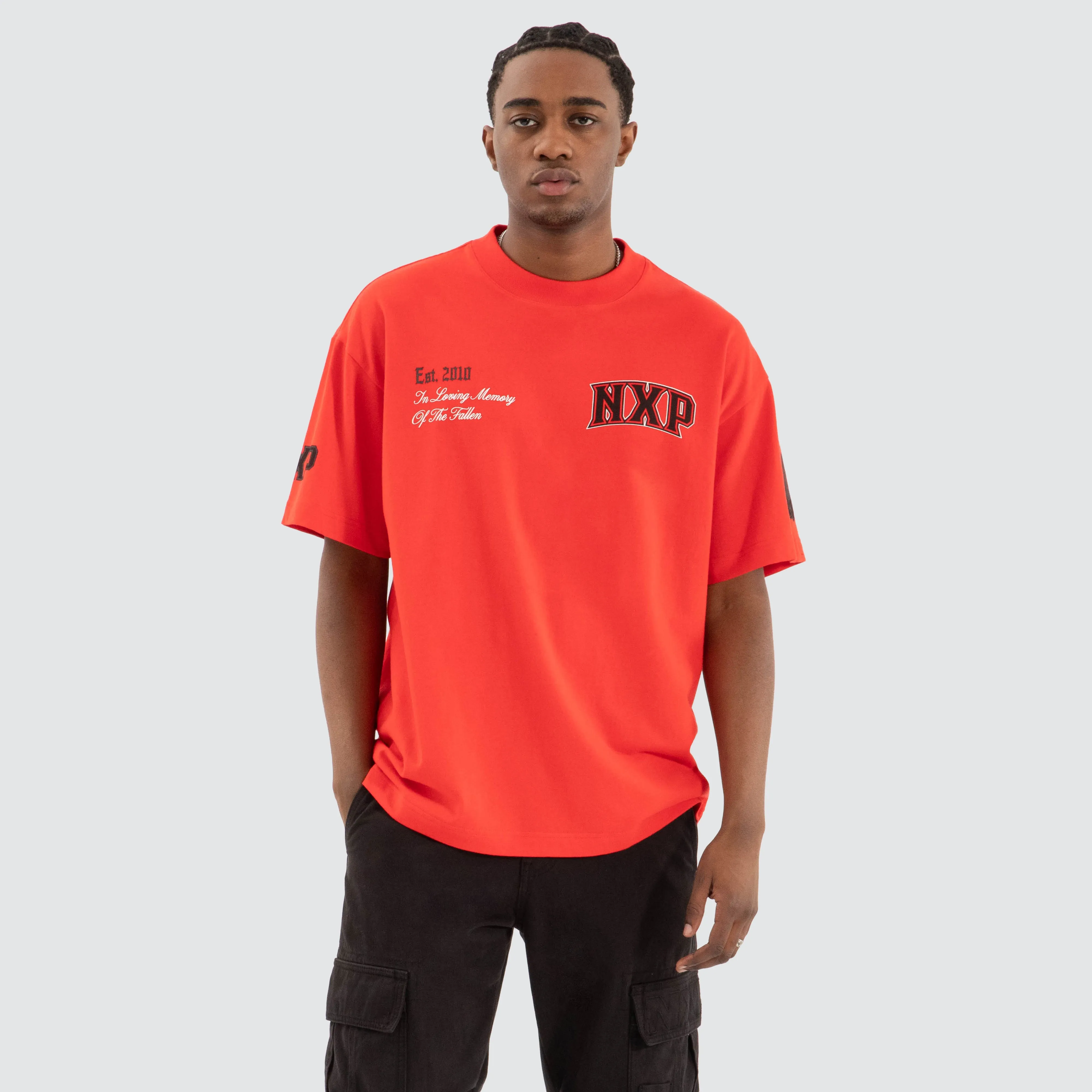 Knockout Raptor Tee Poppy Red sold by Neverland product image thumbnail 3