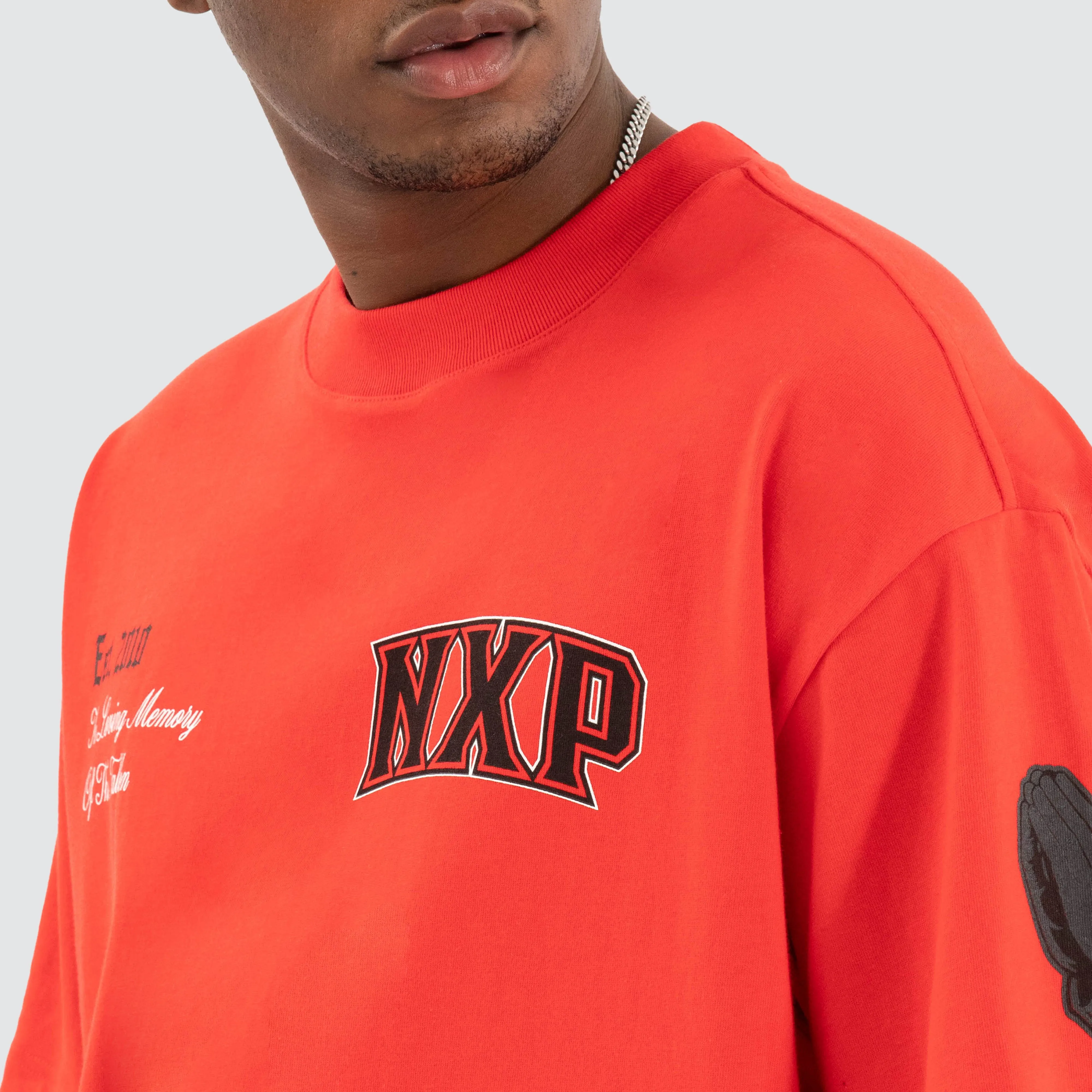 Knockout Raptor Tee Poppy Red sold by Neverland product image thumbnail 5