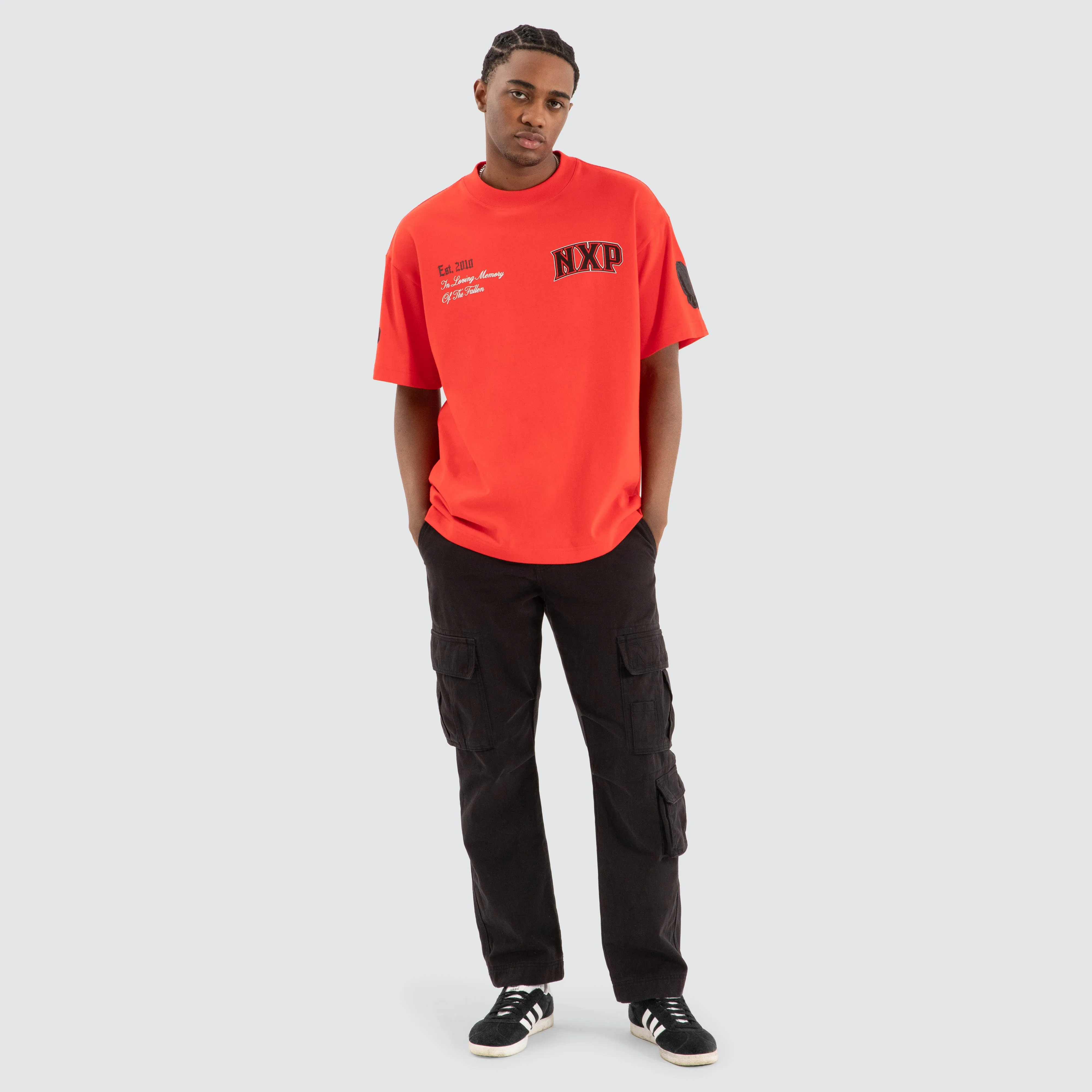 Knockout Raptor Tee Poppy Red sold by Neverland product image thumbnail 2