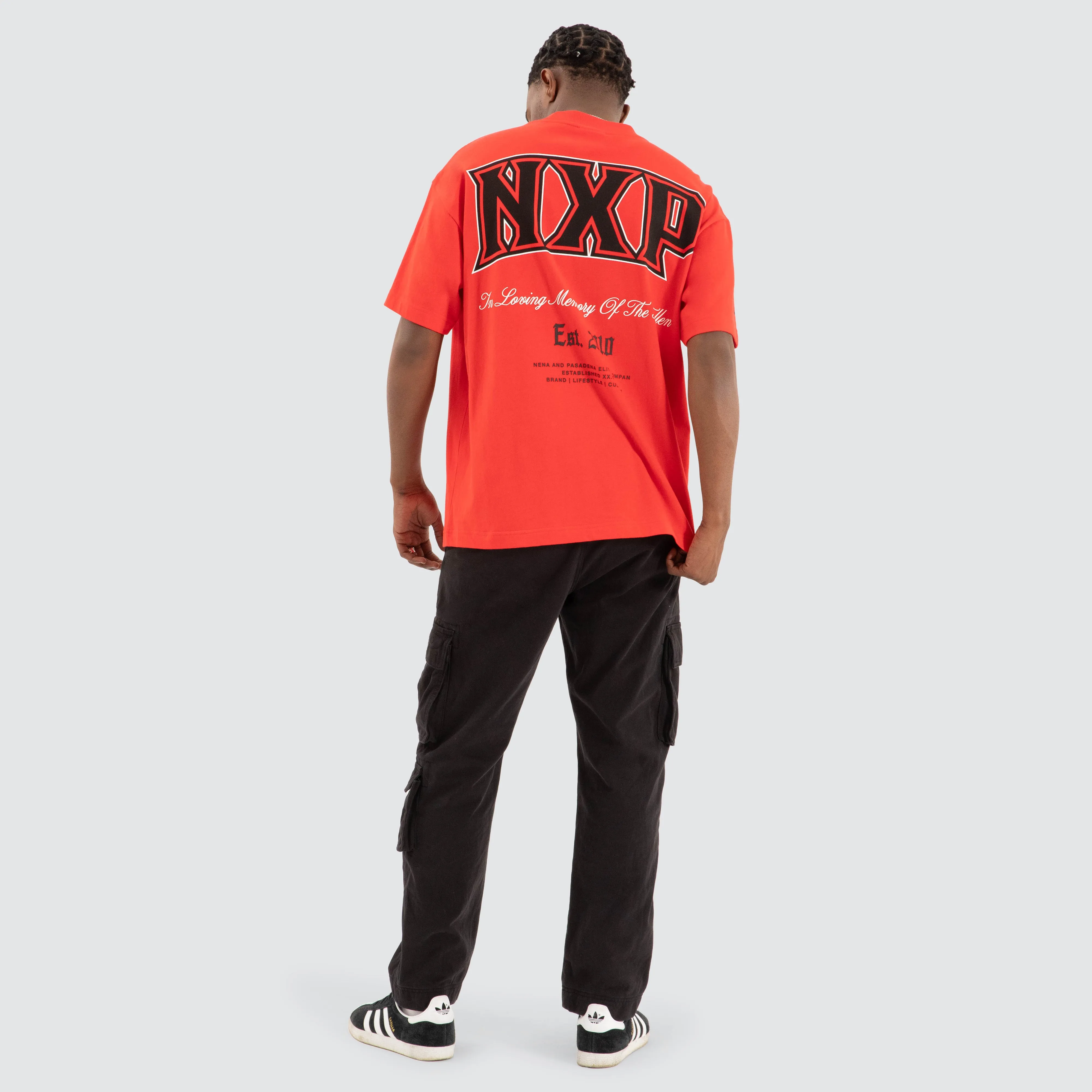 Knockout Raptor Tee Poppy Red sold by Neverland product image thumbnail 4