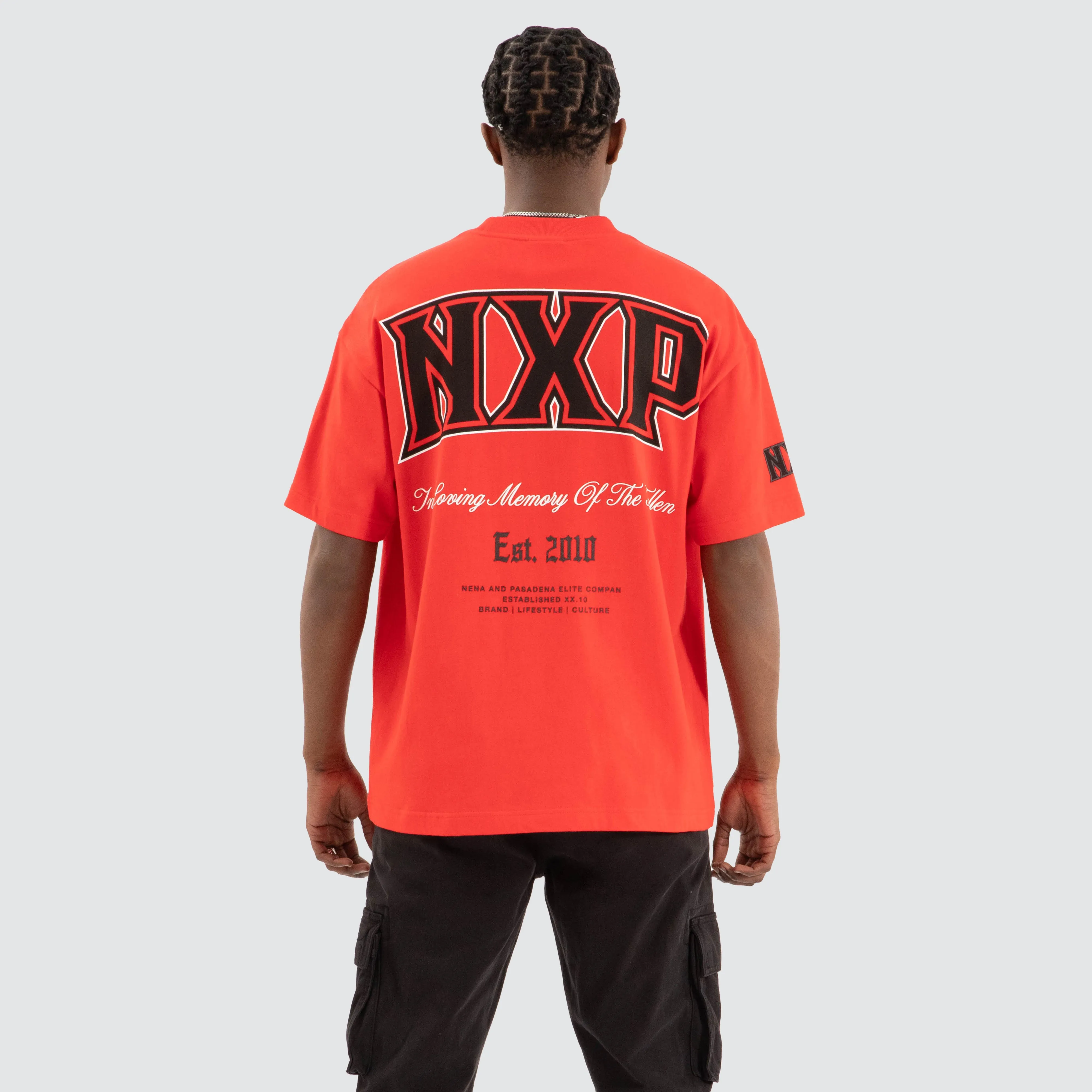 Knockout Raptor Tee Poppy Red sold by Neverland