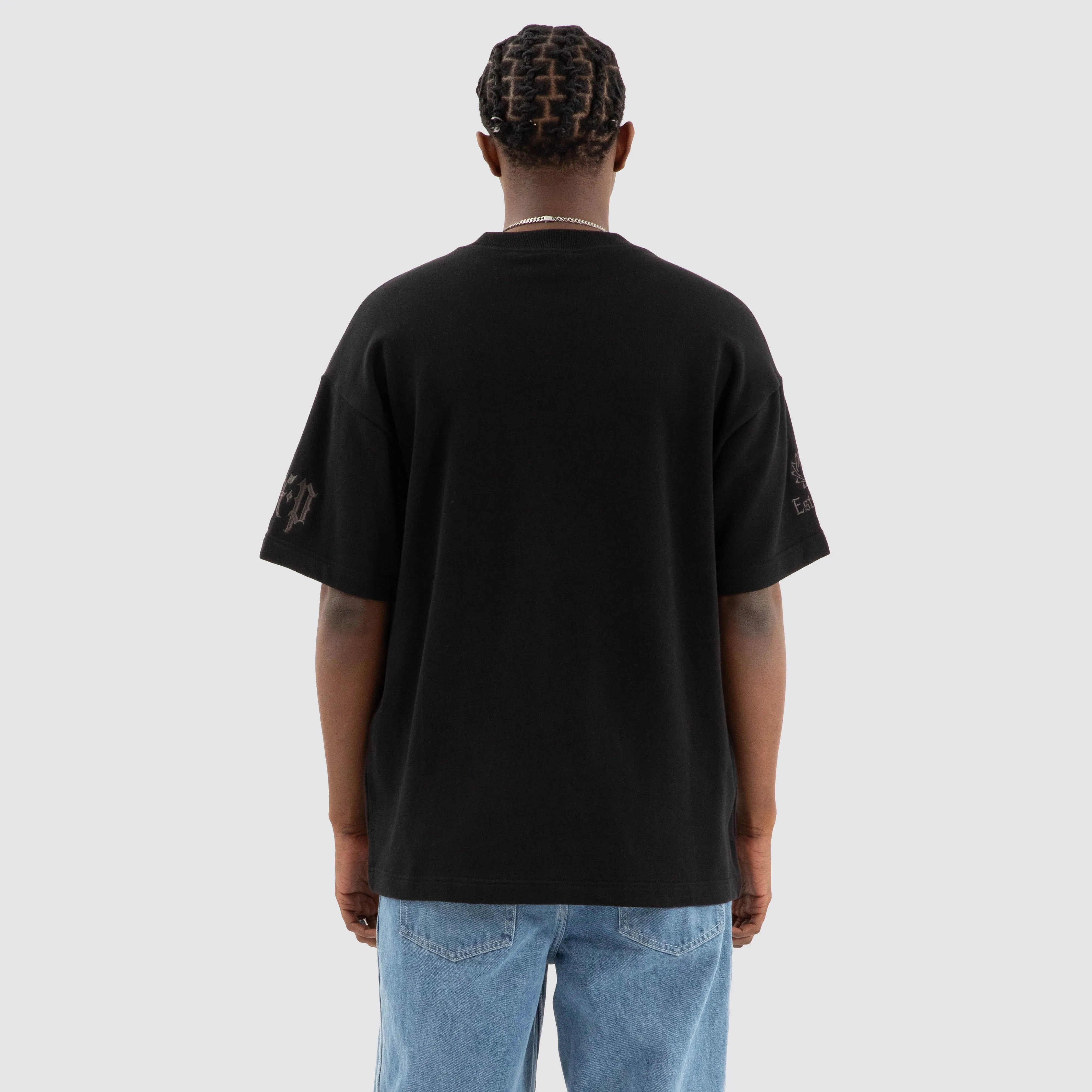 Rumble Loopback Raptor Tee Jet black sold by Neverland product image thumbnail 5