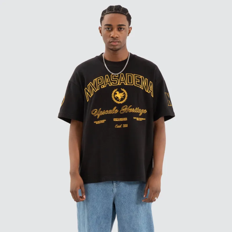 Prima Loopback Raptor Tee Jet black sold by Neverland