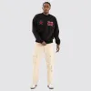 Knight Box Fit Sweater Jet black sold by Neverland