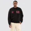 Knight Box Fit Sweater Jet black sold by Neverland