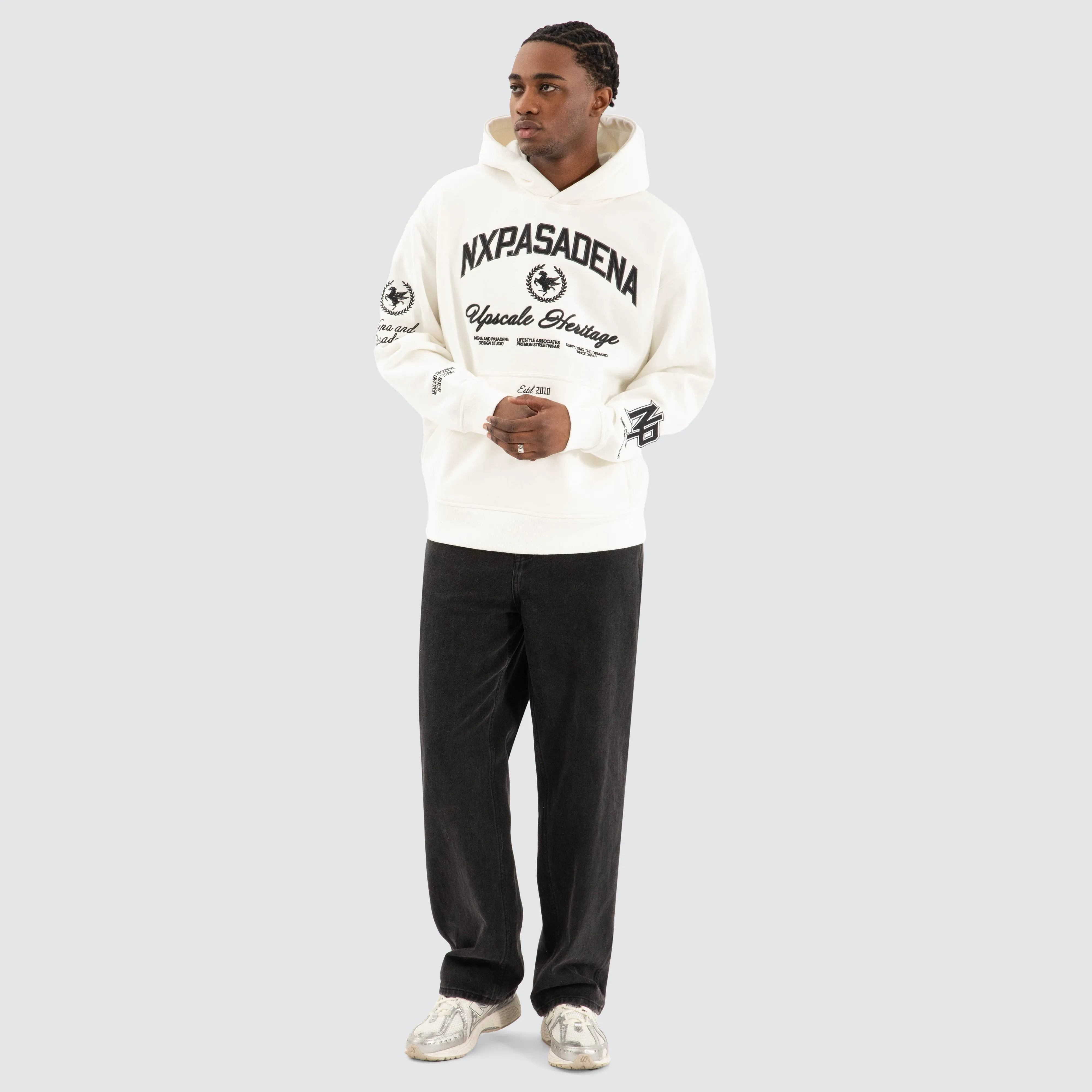Thrill Relaxed Hoodie Natural White sold by Neverland product image thumbnail 3