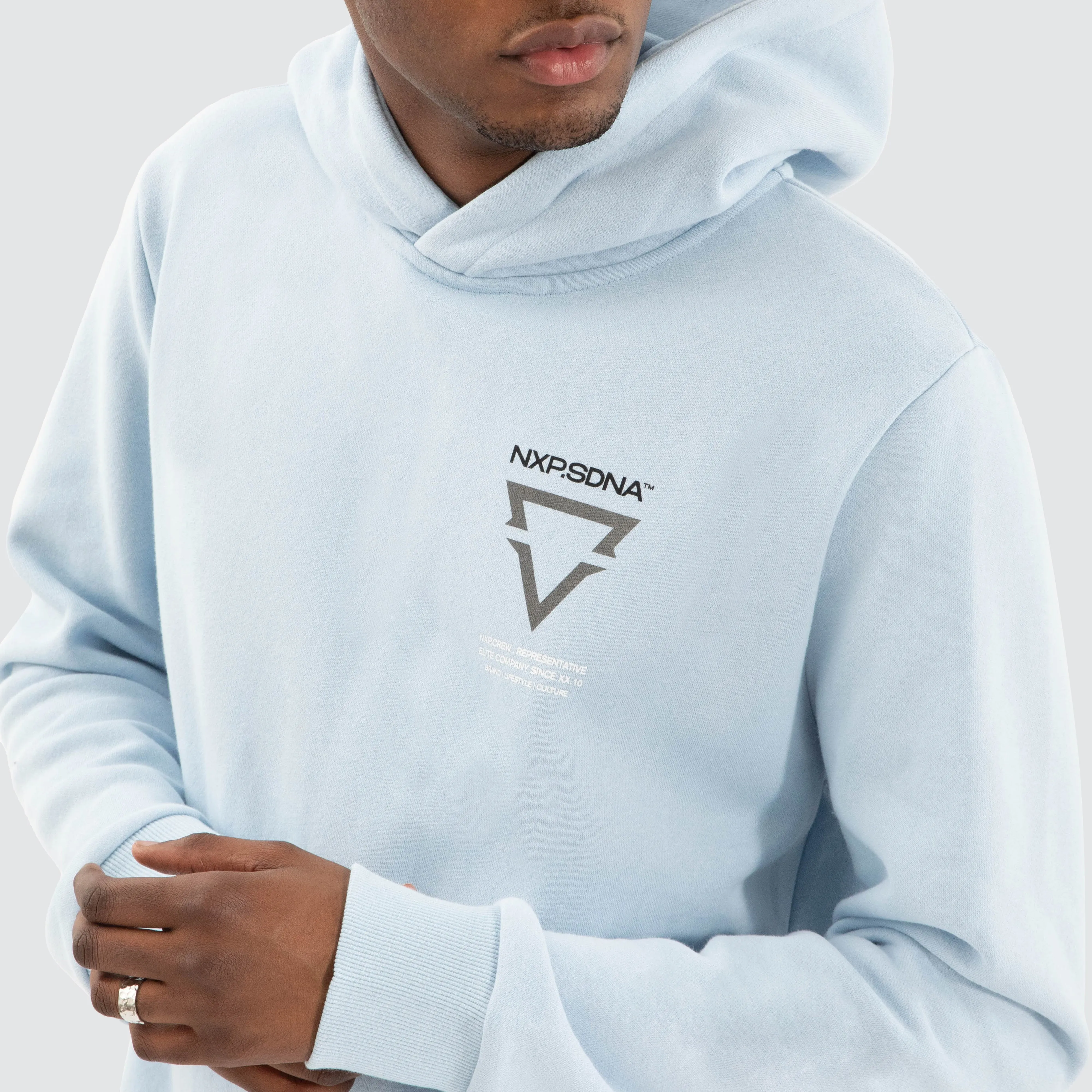 Defend Dual Curved Hoodie Skyway sold by Neverland product image thumbnail 5