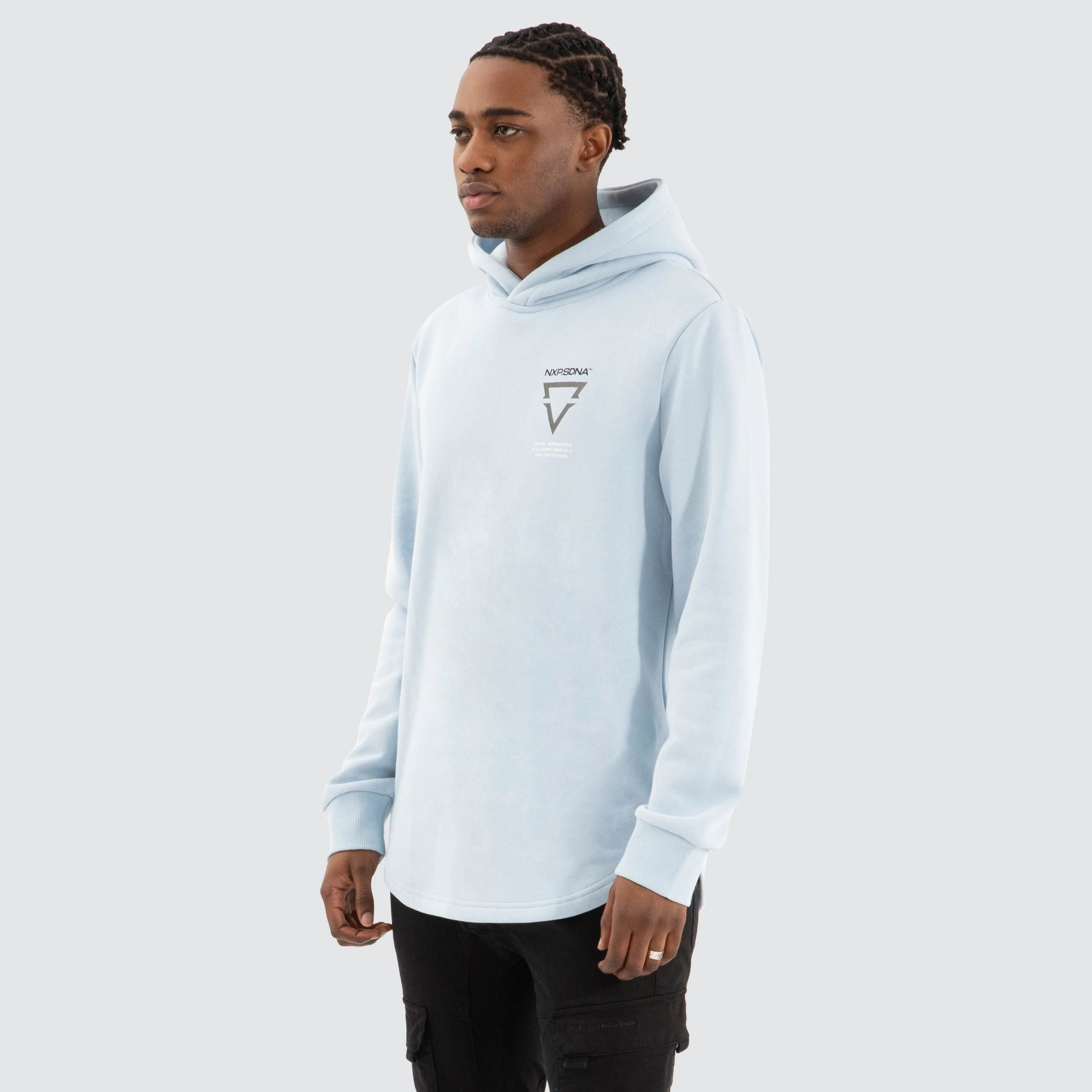 Defend Dual Curved Hoodie Skyway sold by Neverland product image thumbnail 3