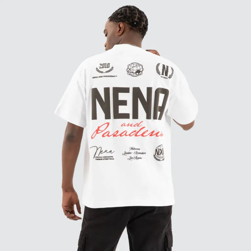 Global Raptor Tee Optical White sold by Neverland