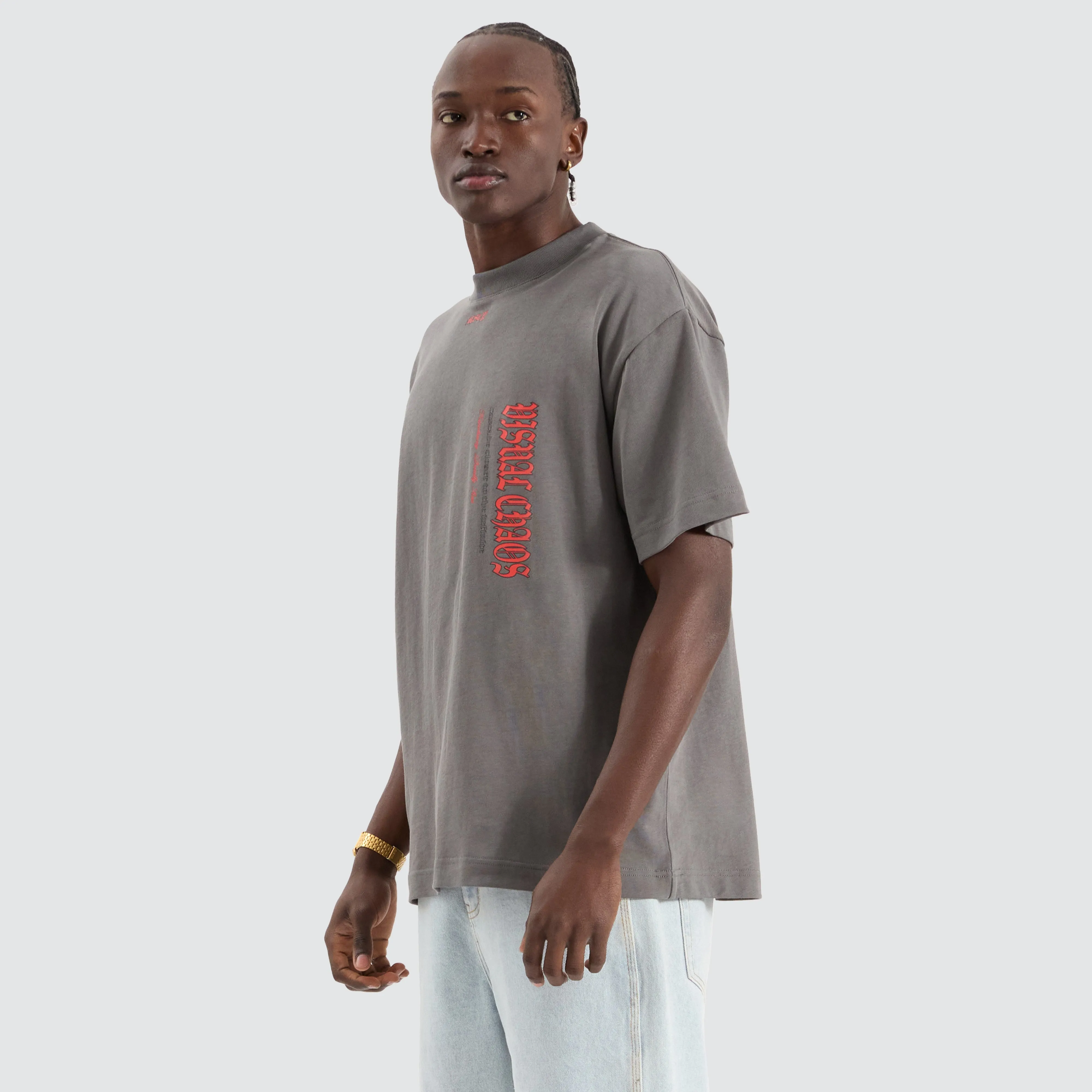 Infinite Street Tee Charcoal sold by Neverland product image thumbnail 4