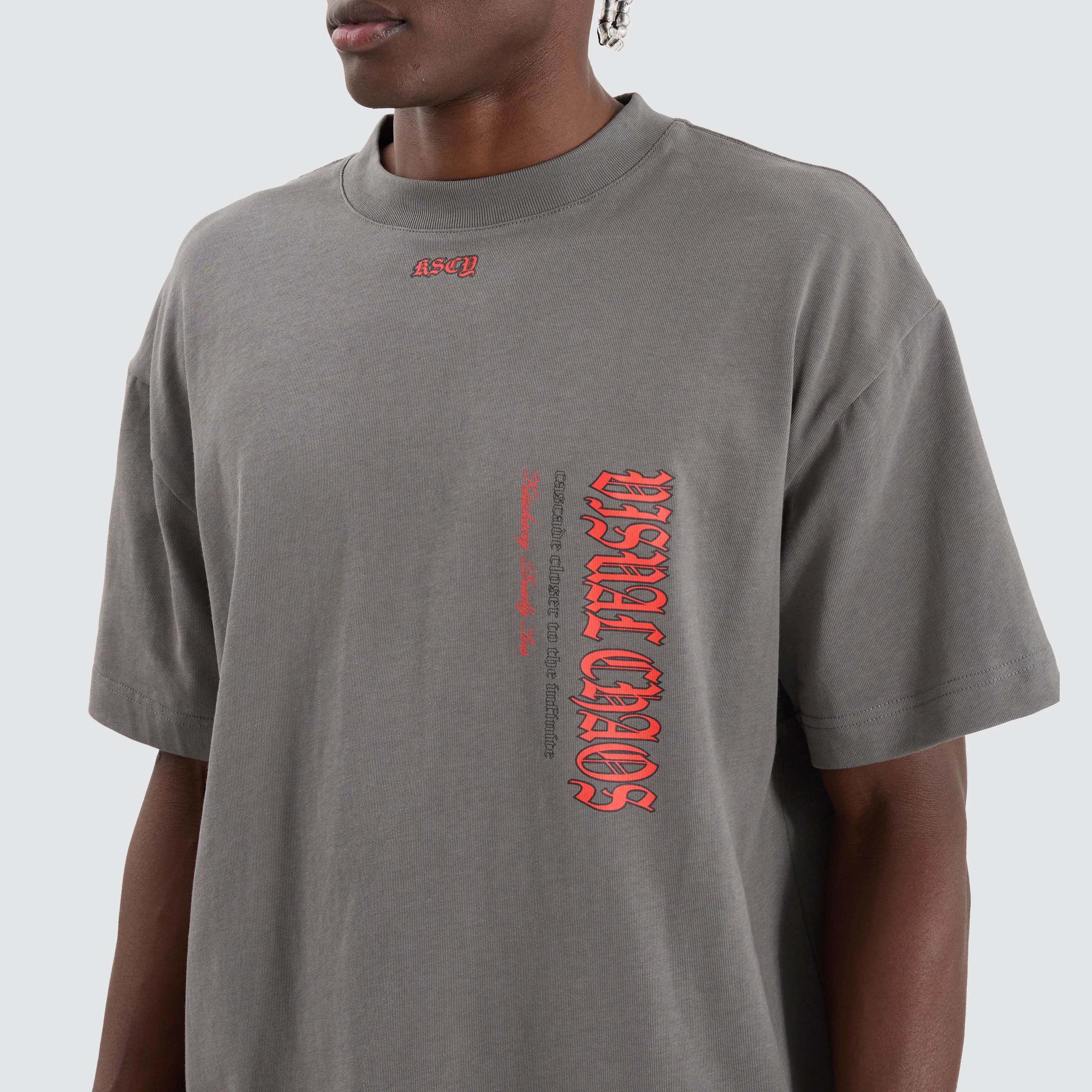 Infinite Street Tee Charcoal sold by Neverland product image thumbnail 2