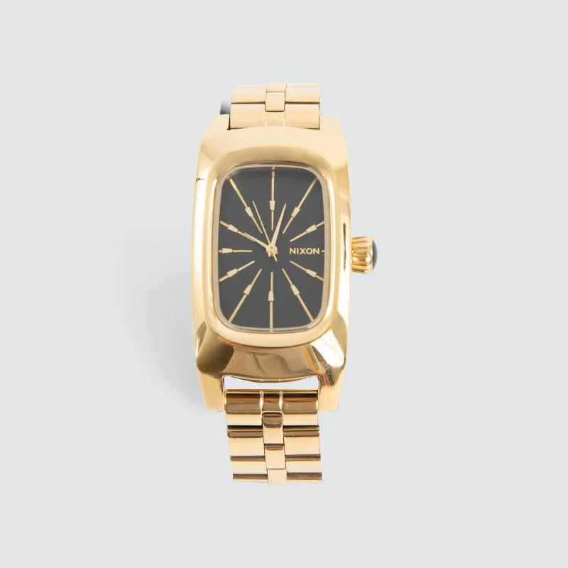 Frankie Watch Mid Century/Gold/Black sold by Neverland